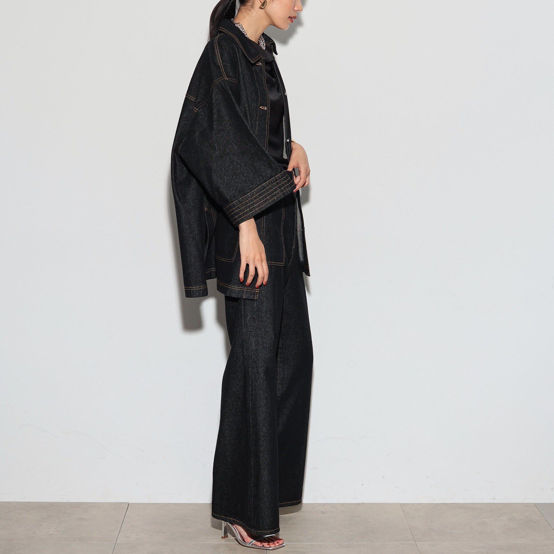 GALLEST「ボックスデニムジャケット」|デニムジャケット|