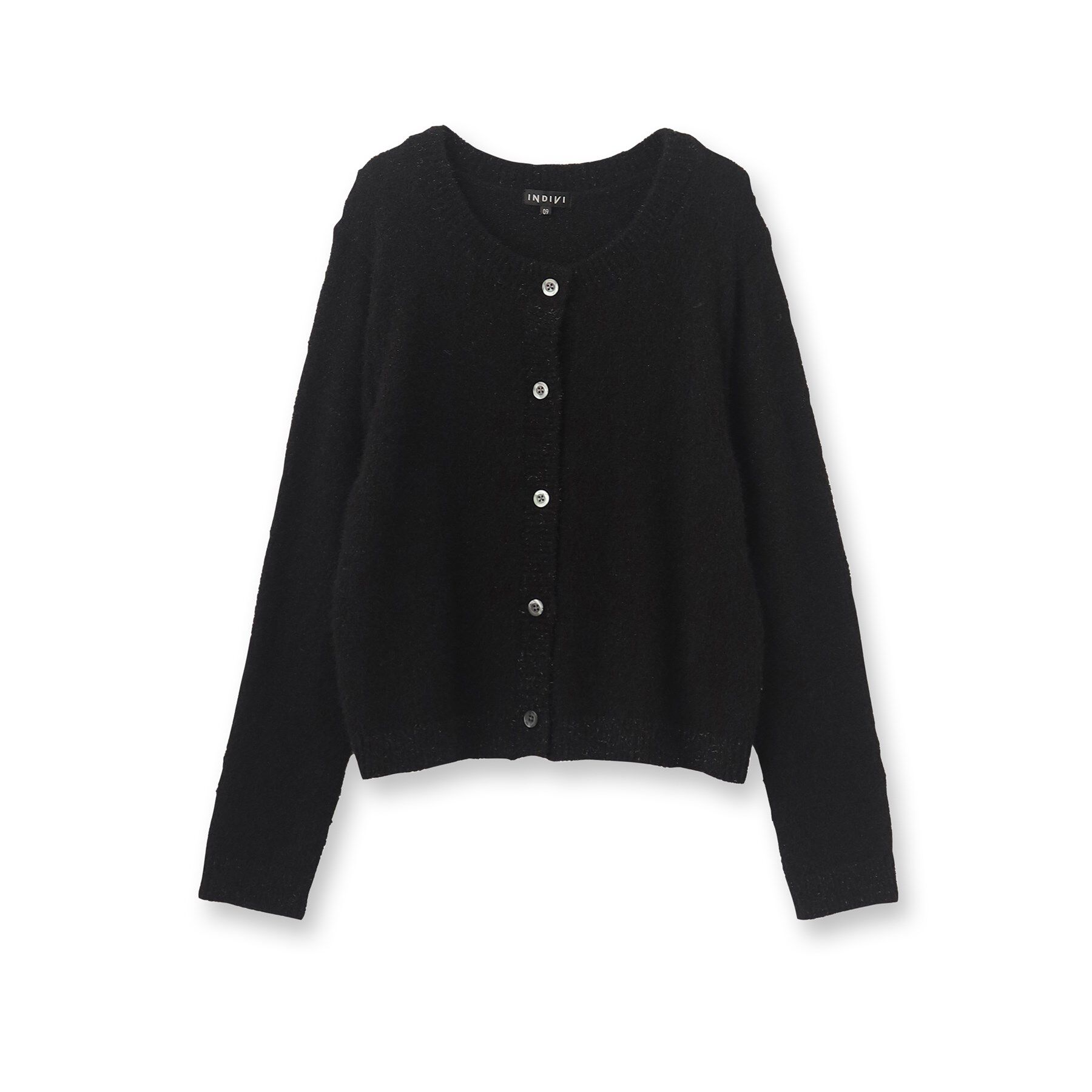INDIVI「【トレンド】カールラメカーディガンニット」|カーディガン|