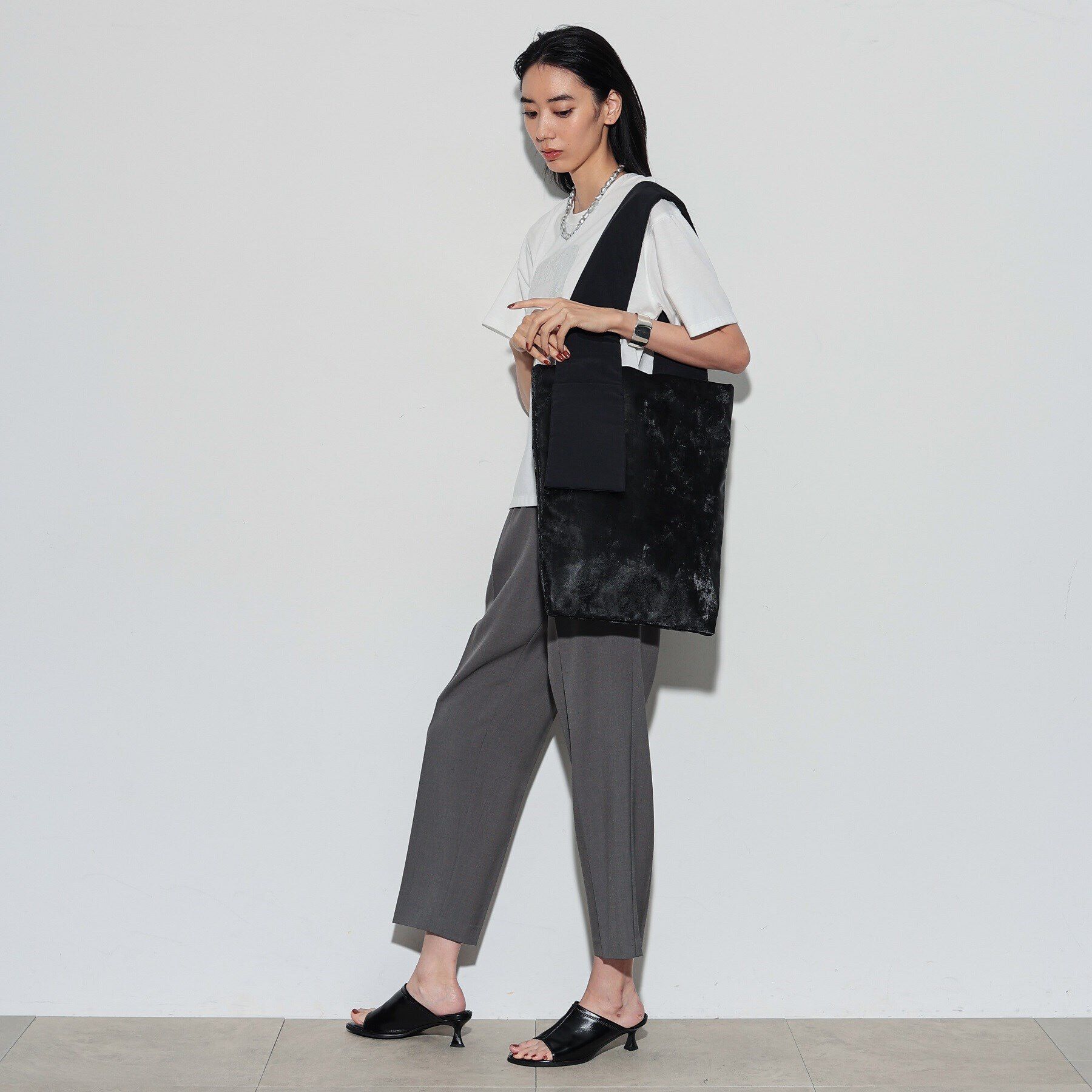 GALLEST「ポケットショルダートート」|トートバッグ|