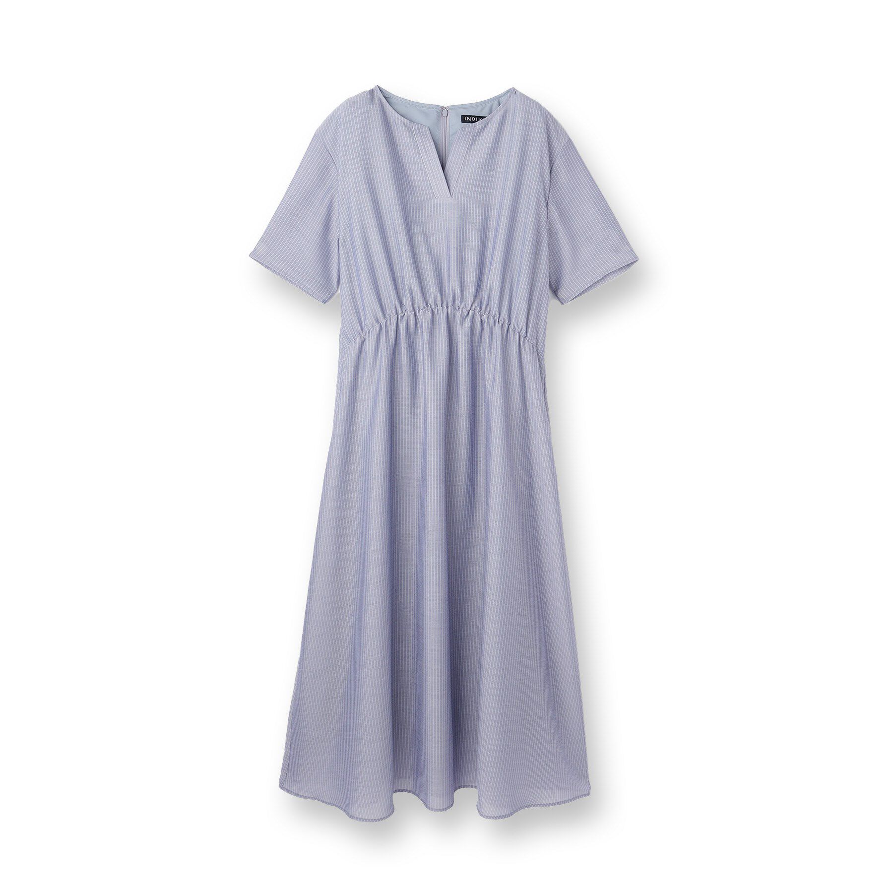 INDIVI「【洗える／エアリー】ハイウエストワンピース」|ワンピース|