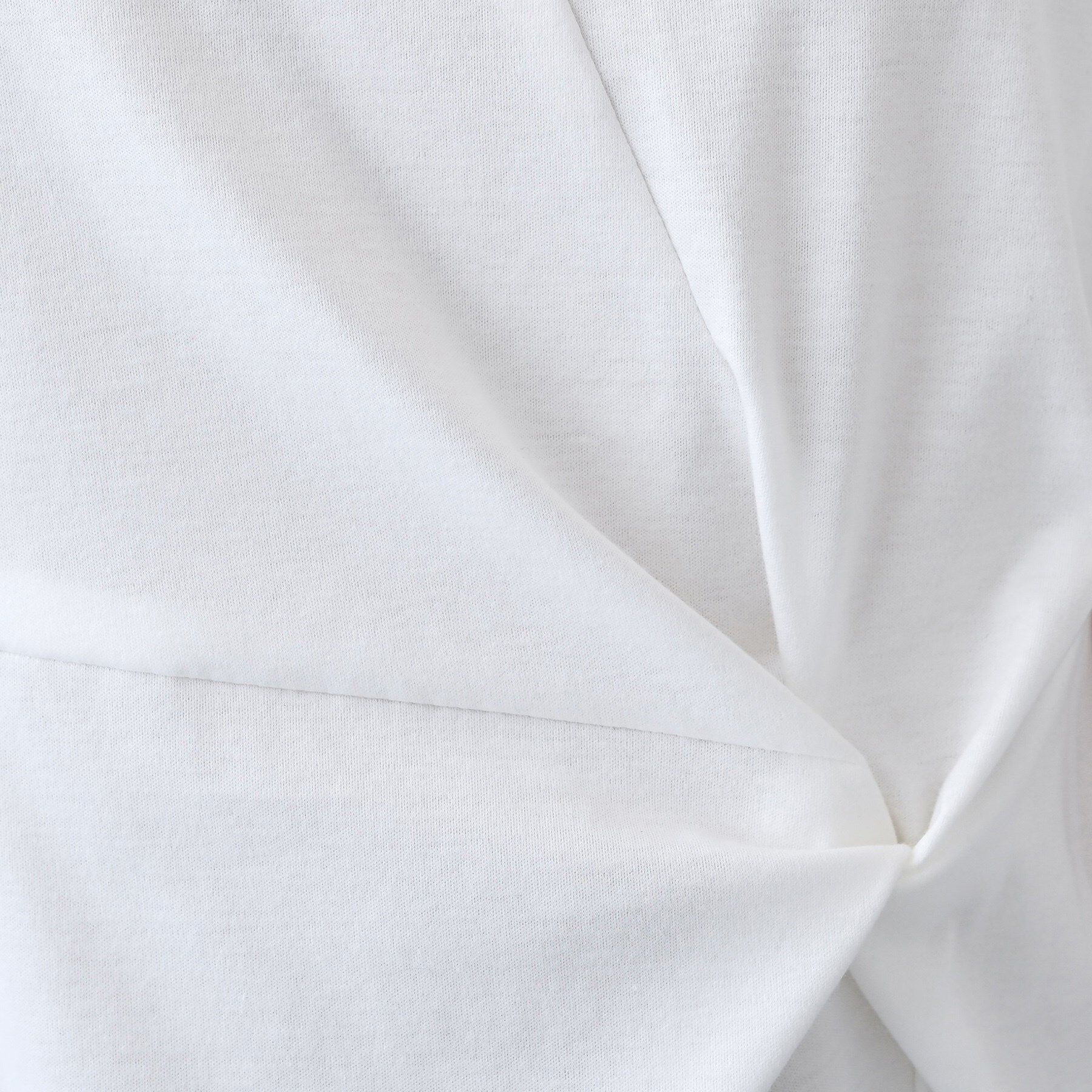 INDIVI「【洗える】ねじりデザインTシャツ」|Tシャツ・カットソー|