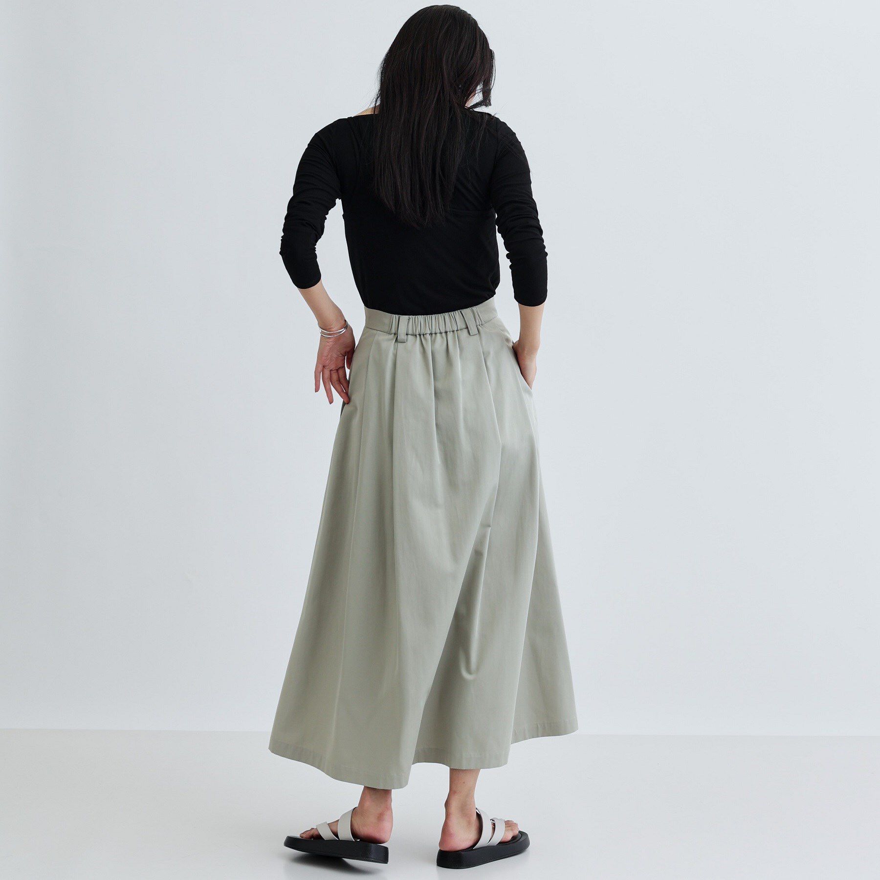 GALLEST「チノマキシスカート」|スカート|