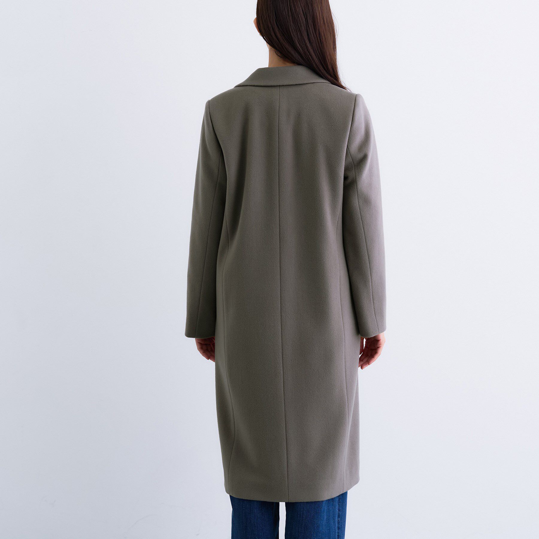 INDIVI「【名品コート／日本製】ウール100％チェスターコート」|チェスターコート|