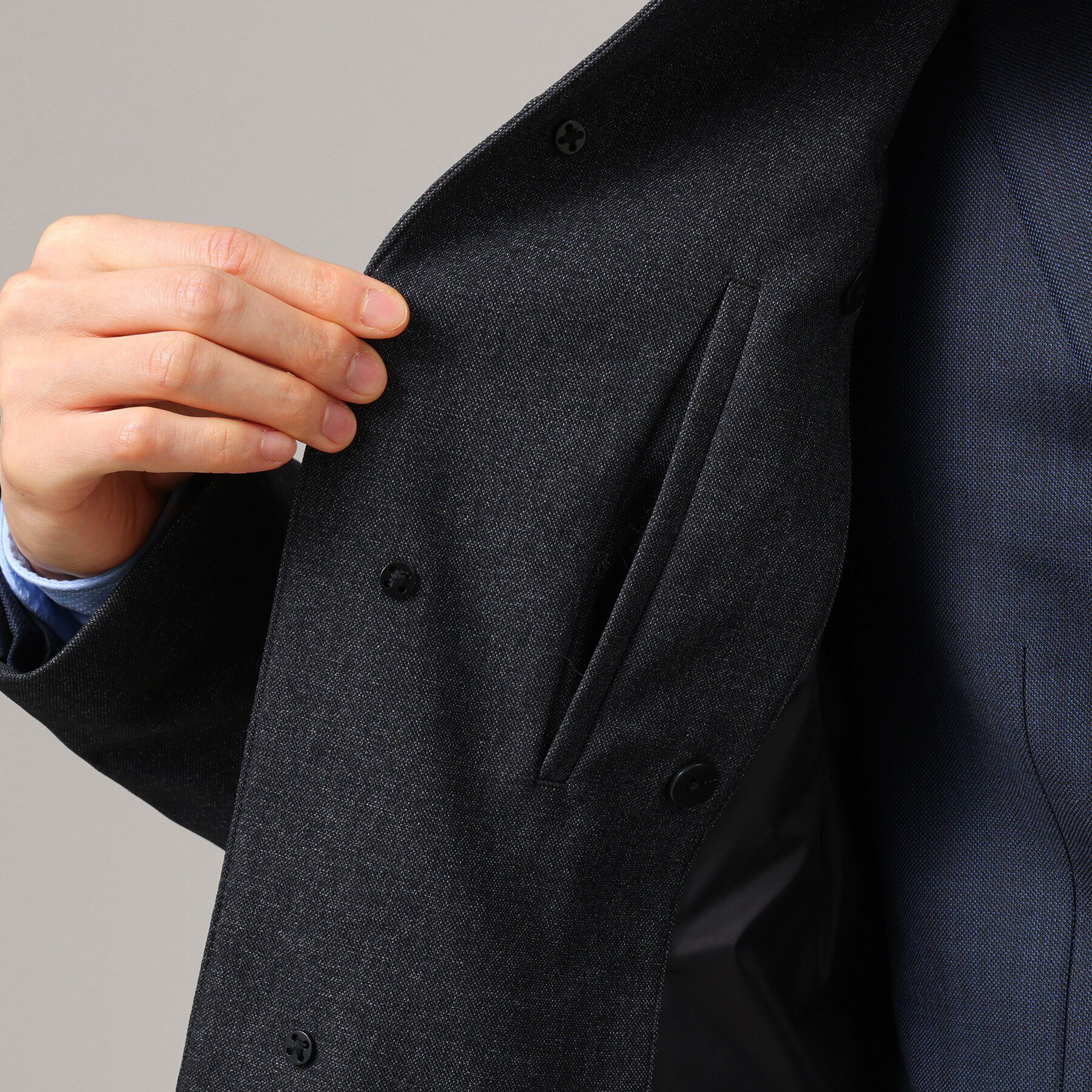 TAKEO KIKUCHI「【ダウンライナー付】メランジ スタンドカラー コート」|その他|