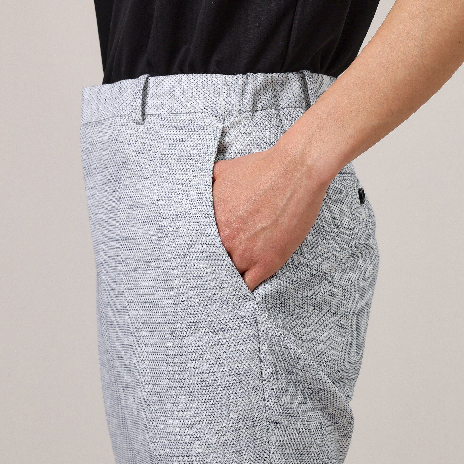 TAKEO KIKUCHI「【尾州織】リネンブレンド メッシュパンツ」|その他|