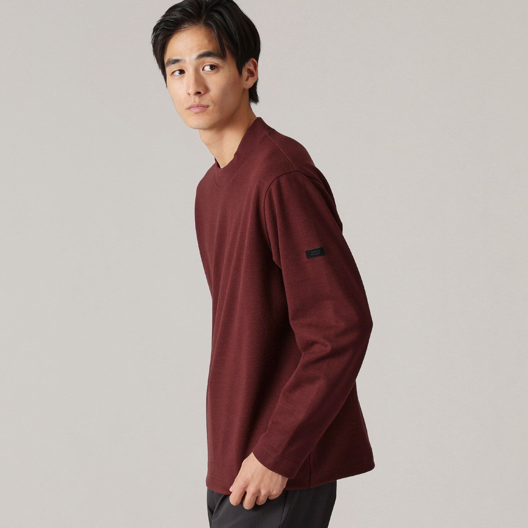 TAKEO KIKUCHI「【Sサイズ～】ウールブレンド ポンチ カットソー」|Tシャツ・カットソー|