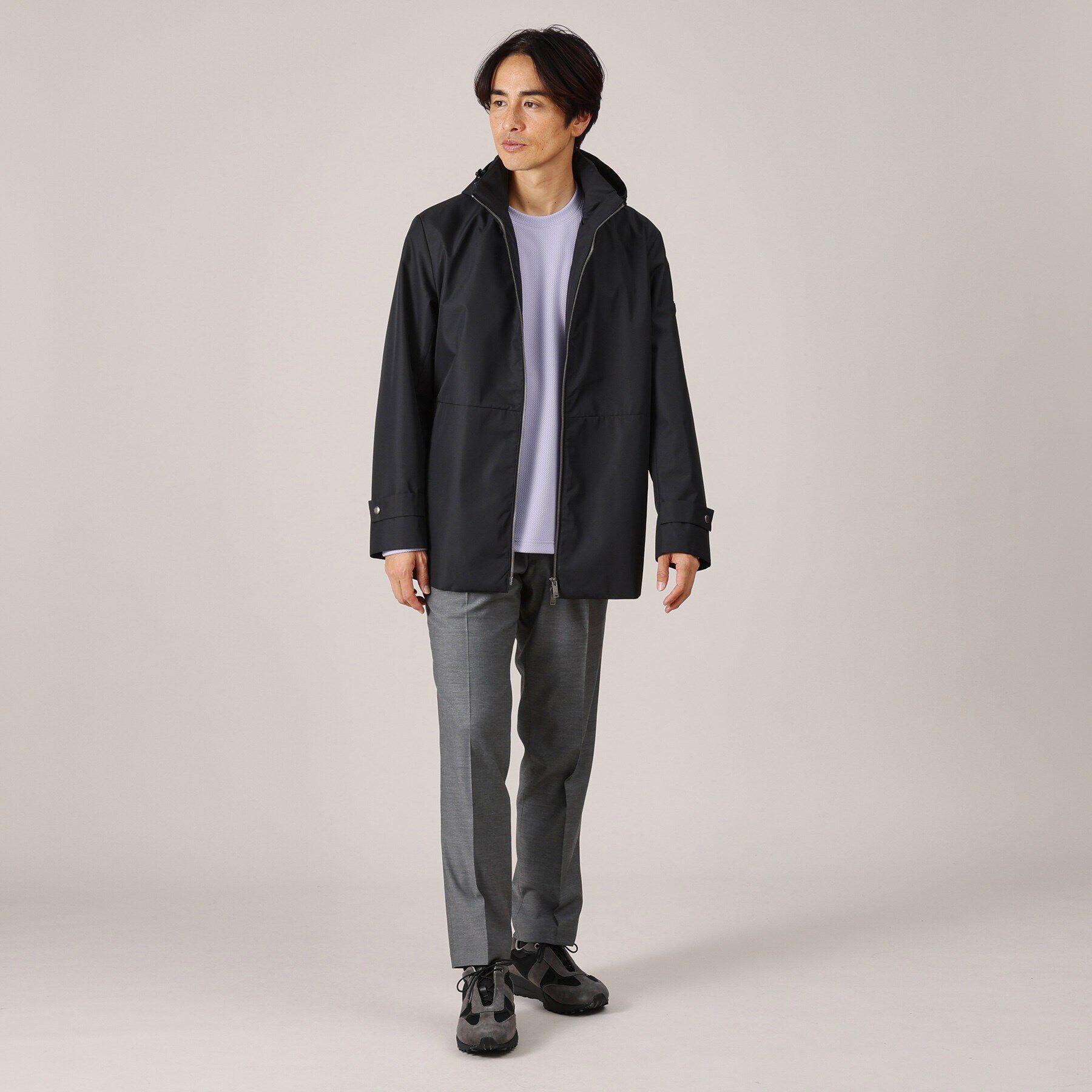 TAKEO KIKUCHI「【ライトアウター】ドビー エレクティブ シェルブルゾン」|ブルゾン・スタジャン|