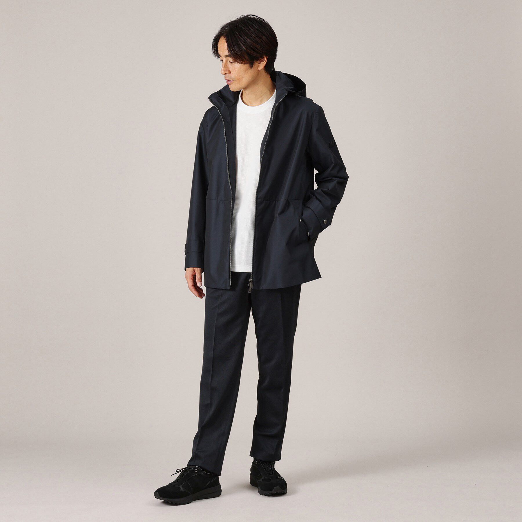 TAKEO KIKUCHI「【ライトアウター】ドビー エレクティブ シェルブルゾン」|ブルゾン・スタジャン|