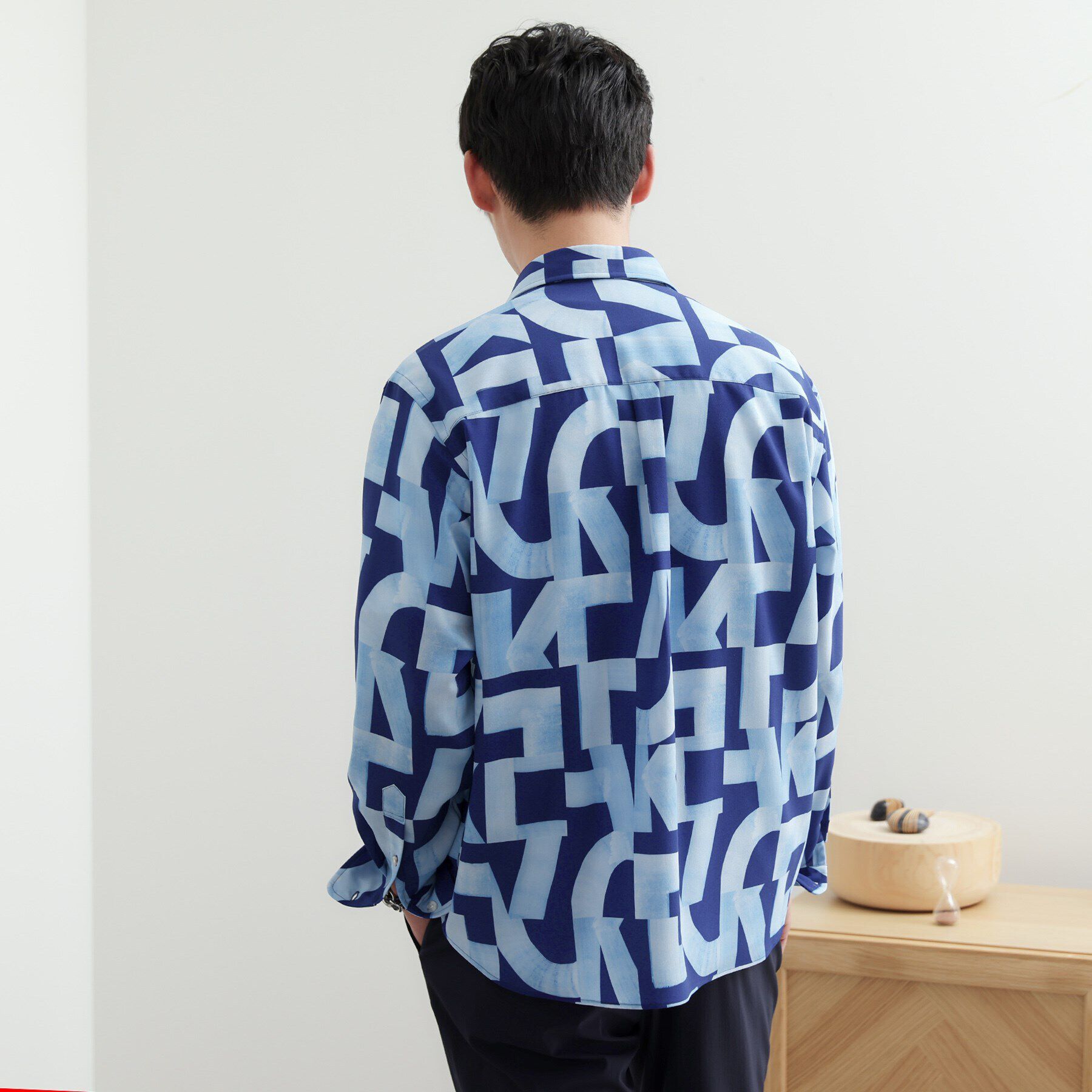 TAKEO KIKUCHI「【Made in JAPAN】スライドパズル柄 シャツ」|シャツ・ブラウス|