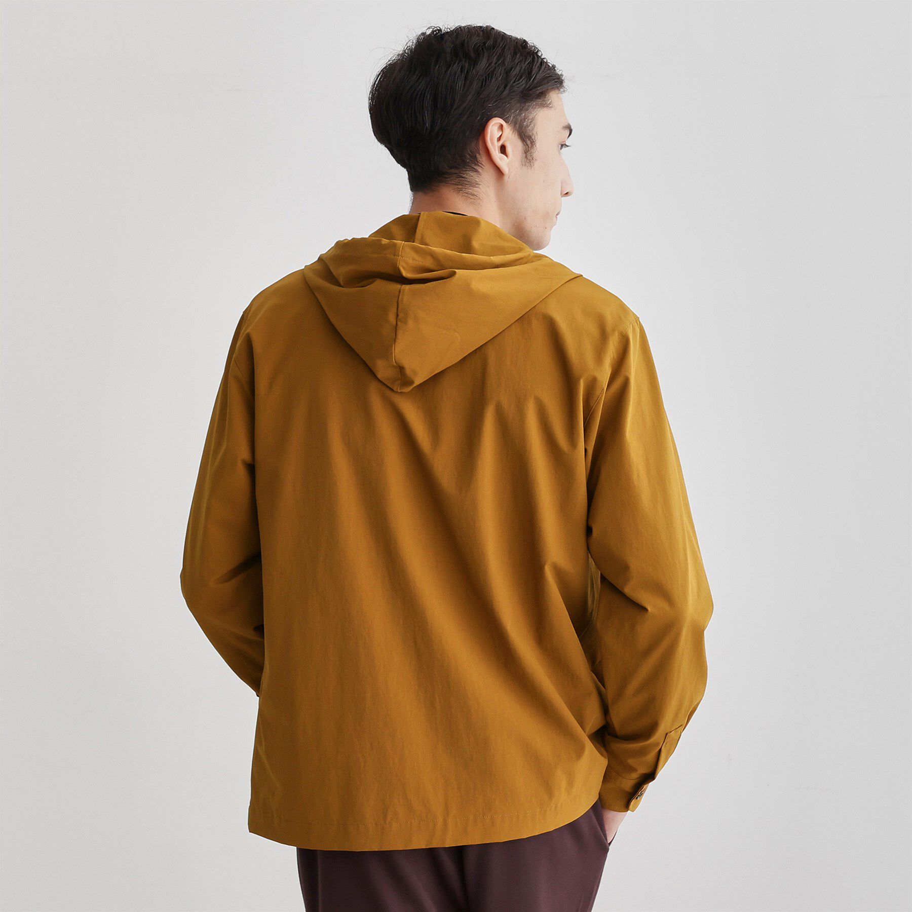 TAKEO KIKUCHI「【3D ナイロン ストレッチ】ジップアップ フードブルゾン」|ブルゾン・スタジャン|