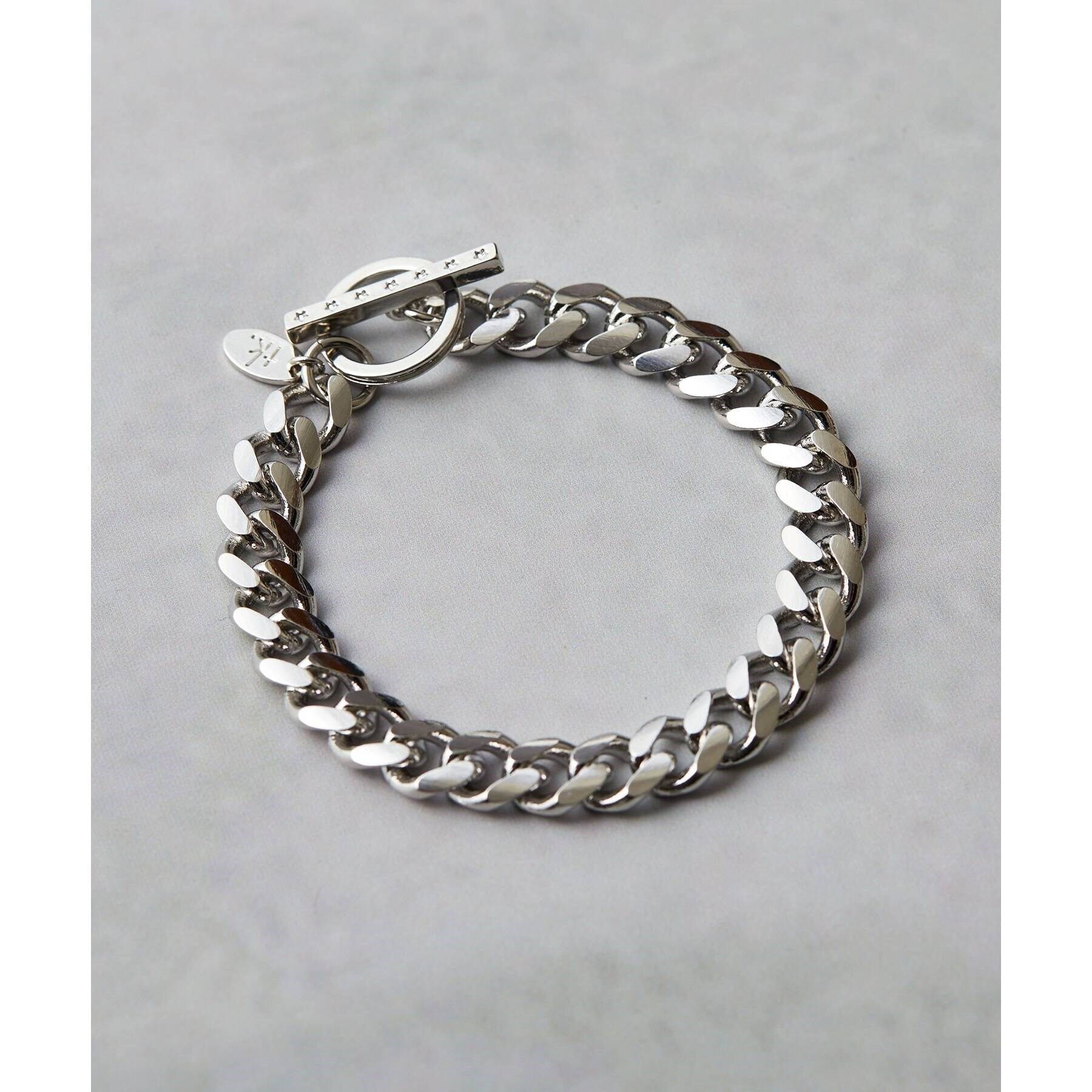 tk.TAKEO KIKUCHI「アソートチェーンブレスレット」|ブレスレット・バングル|シルバー(106)