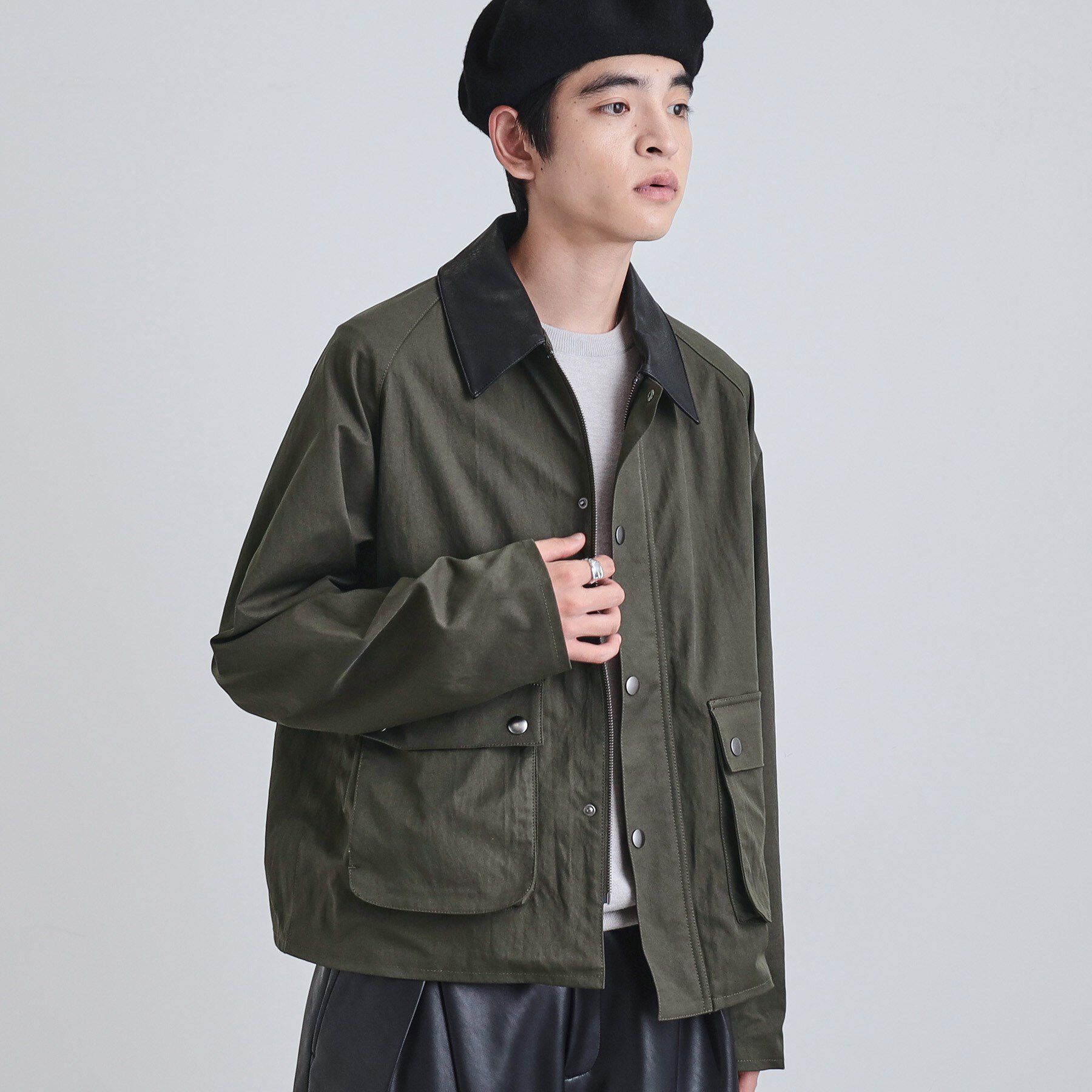 tk.TAKEO KIKUCHI「クラシックハンティングジャケット」|ブルゾン・スタジャン|