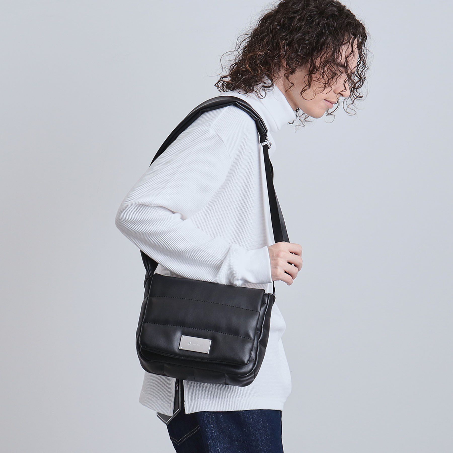 tk.TAKEO KIKUCHI「【パフィーシリーズ】フラップショルダーバッグ」|ショルダー・メッセンジャー|