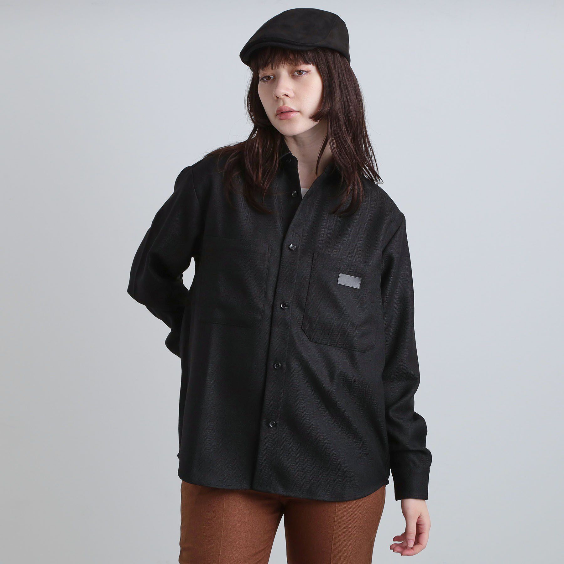 tk.TAKEO KIKUCHI「ヘリンボーンワーカーシャツ」|シャツ・ブラウス|