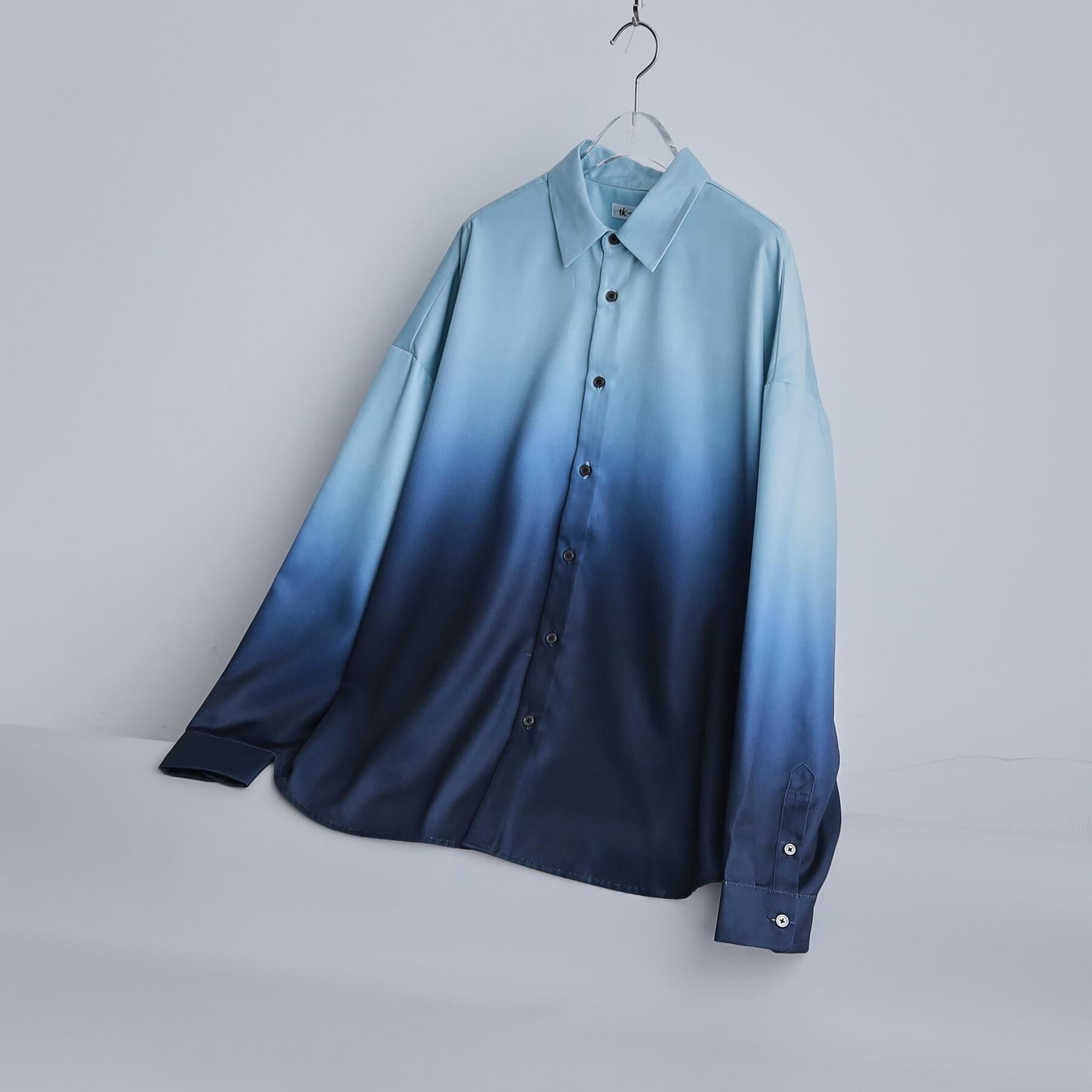 tk.TAKEO KIKUCHI「【選べる7色】オーバーとろみシャツ」|シャツ・ブラウス|ネイビー(194)