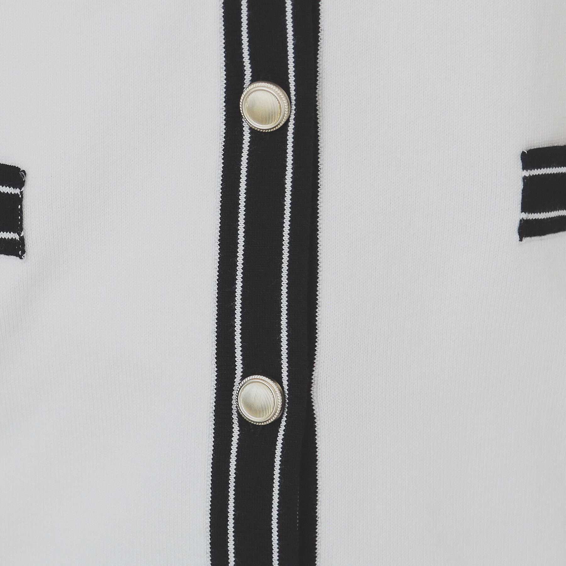 index「バイカラークルーネックカーディガン/オーガニックコットン混【UV/洗濯機洗い可】」|カーディガン|