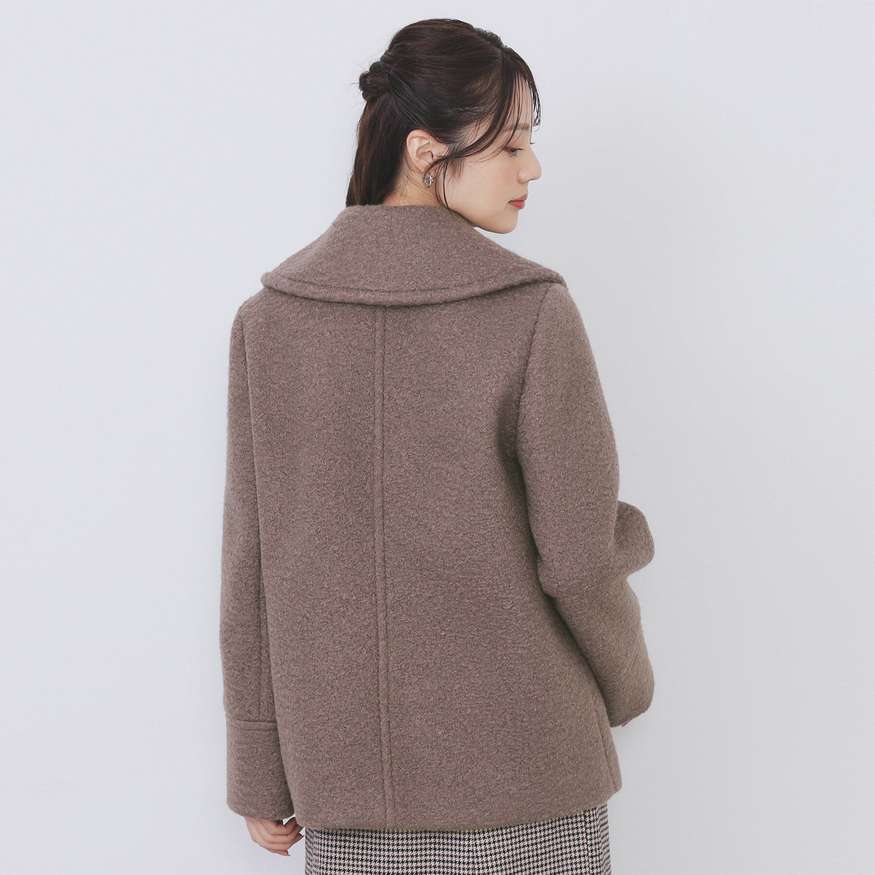 index「ブークレミドルコート【洗える】」|ピーコート|