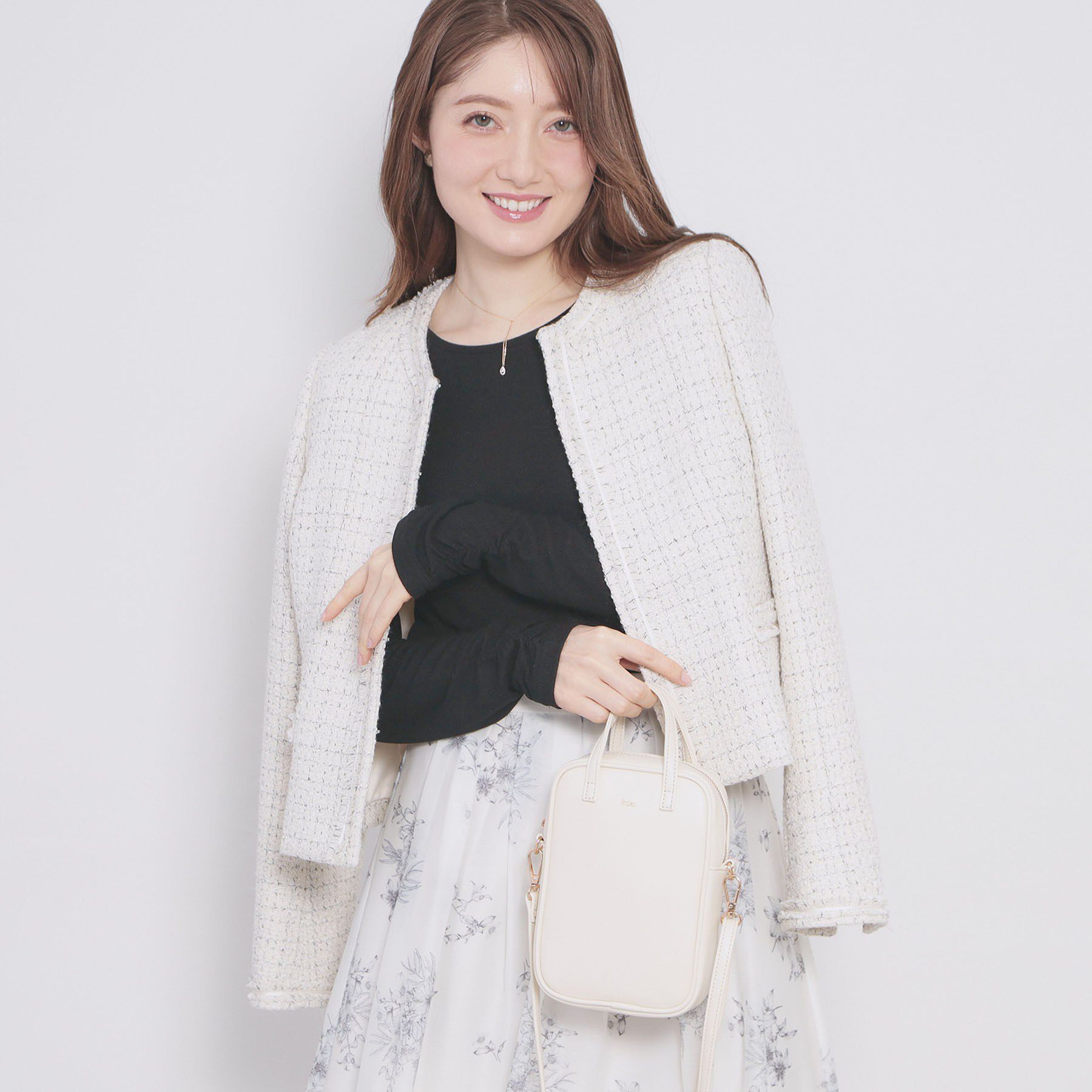 index「ラメシアーリブトップス【洗濯機OK／接触冷感】」|Tシャツ・カットソー|