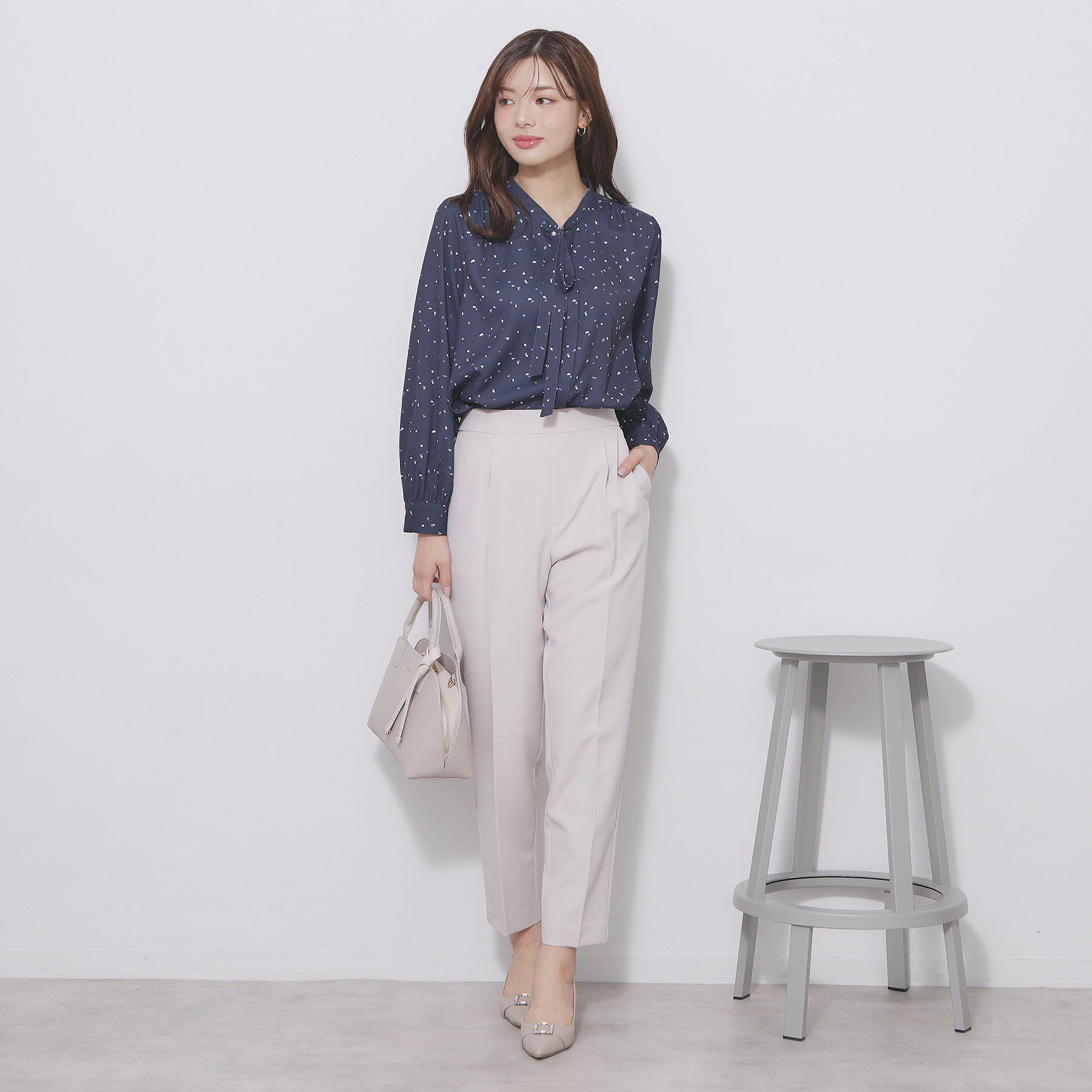 index「ダブルクロスイージーテーパードパンツ【洗濯機OK／ストレッチ／イージーアイロン】」|その他|