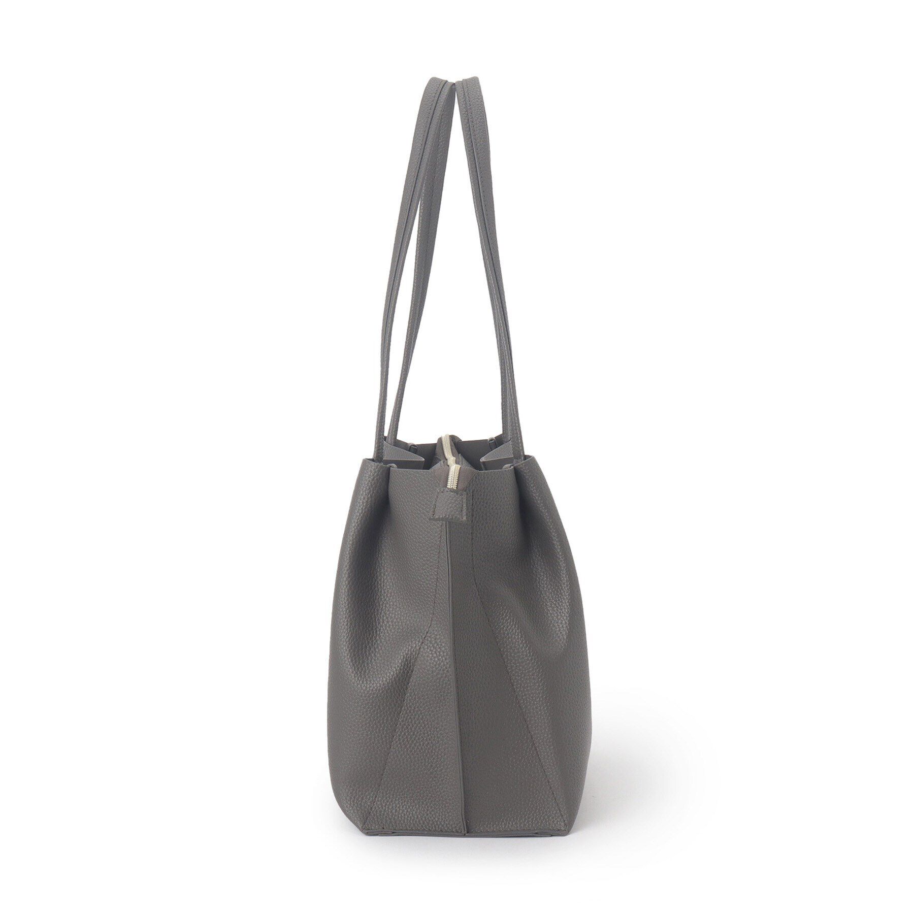 OPAQUE.CLIP「【軽量／A4サイズ対応】シュリンク合皮3層トートバッグ」|トートバッグ|