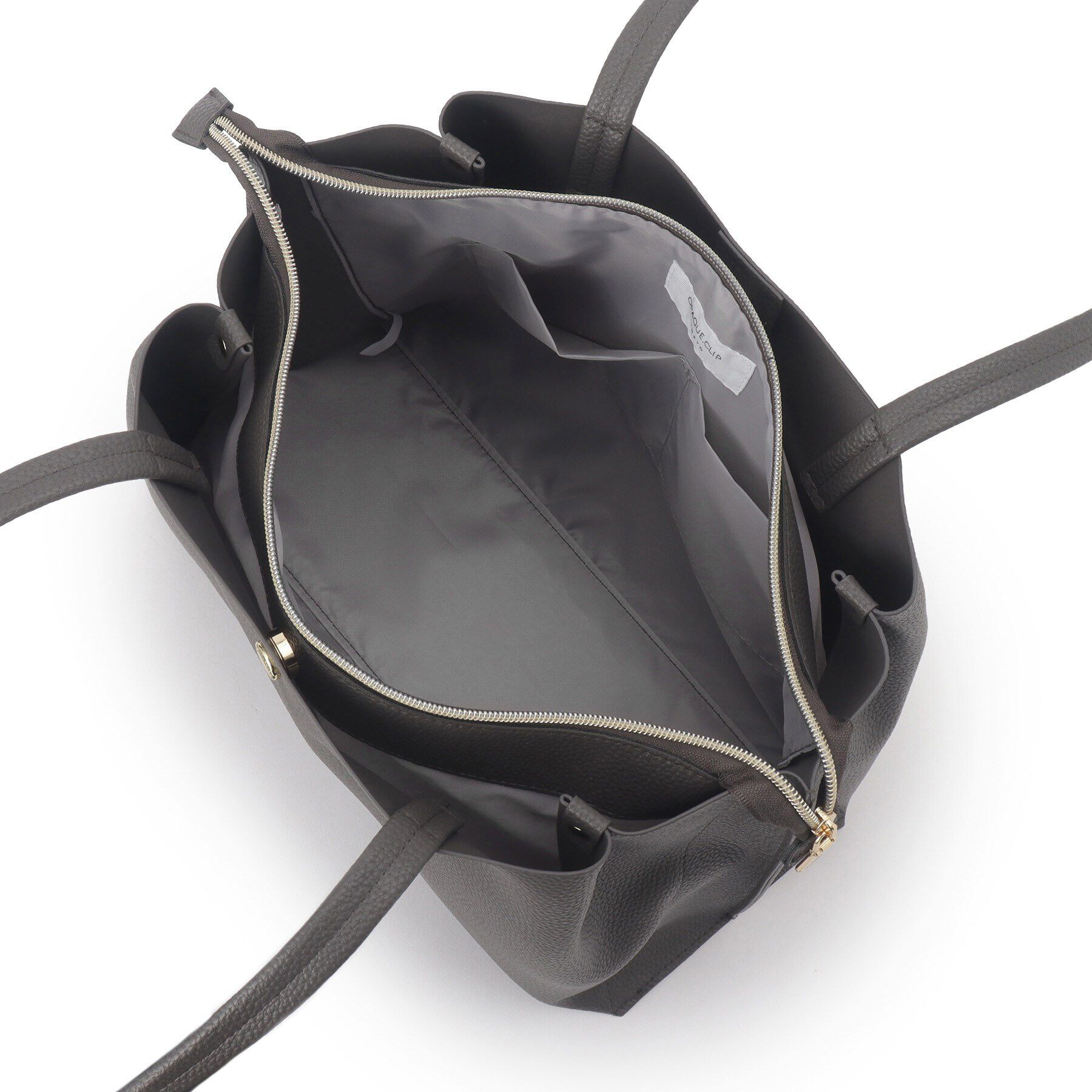 OPAQUE.CLIP「【軽量／A4サイズ対応】シュリンク合皮3層トートバッグ」|トートバッグ|