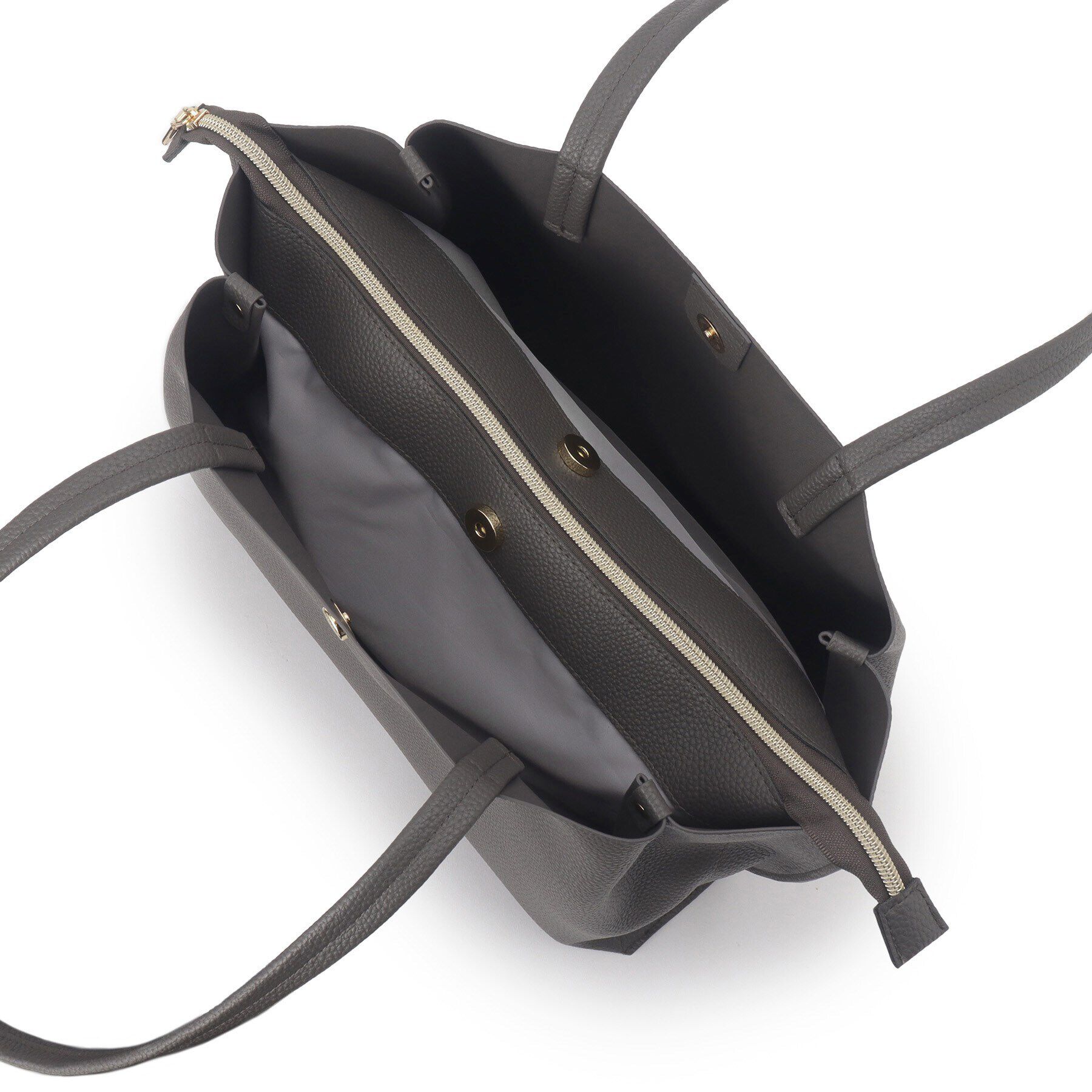 OPAQUE.CLIP「【軽量／A4サイズ対応】シュリンク合皮3層トートバッグ」|トートバッグ|