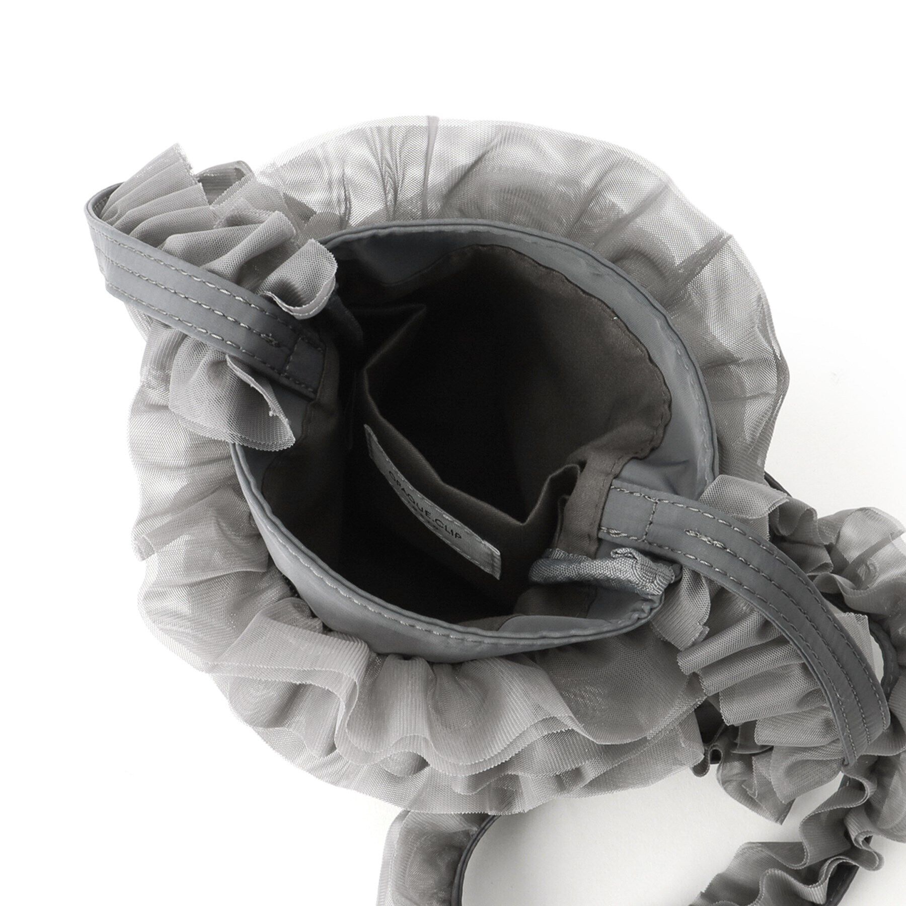 OPAQUE.CLIP「チュールフリルミニショルダーバッグ」|ショルダー・メッセンジャー|