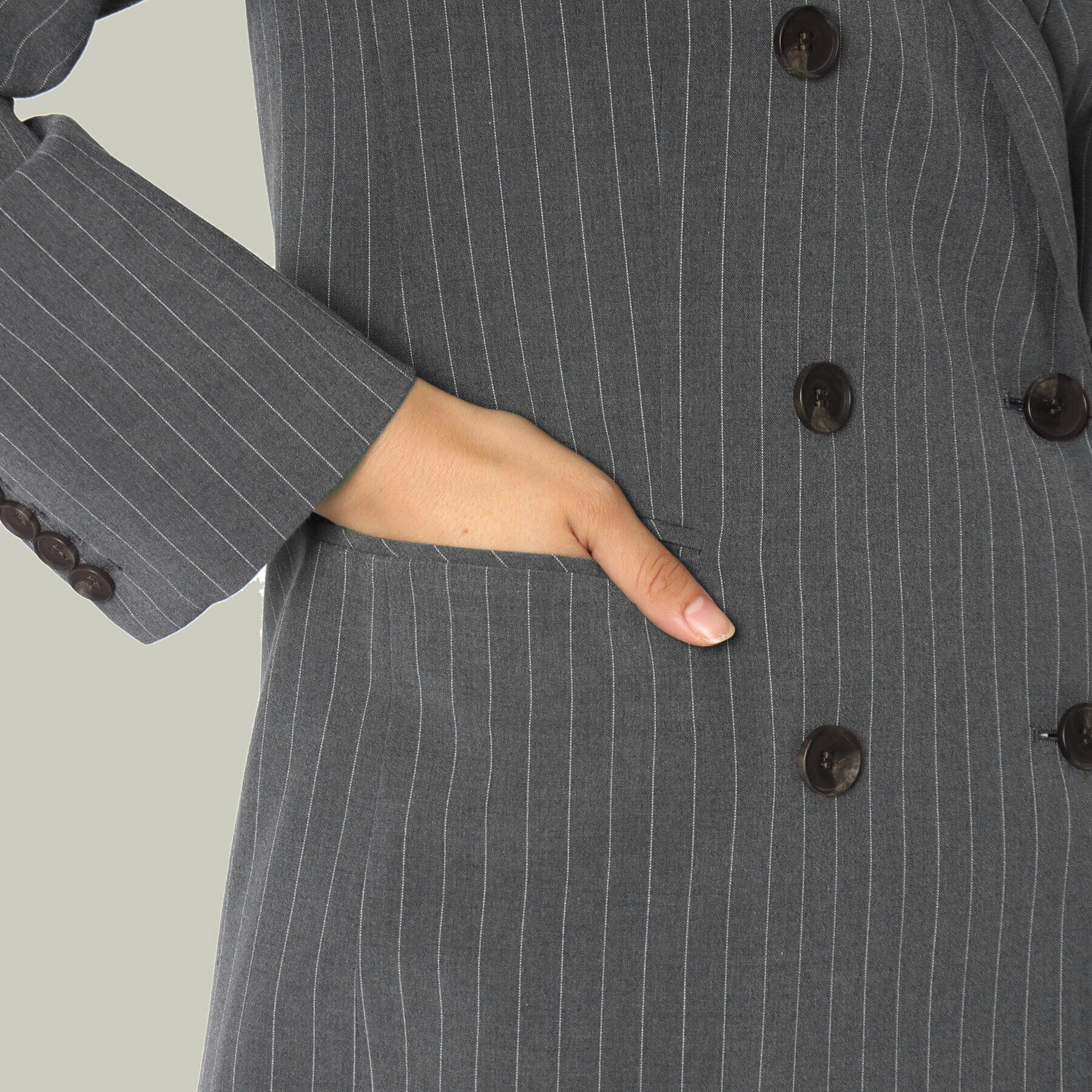 OPAQUE.CLIP「ダブルテーラードジャケット【洗える】」|テーラードジャケット|