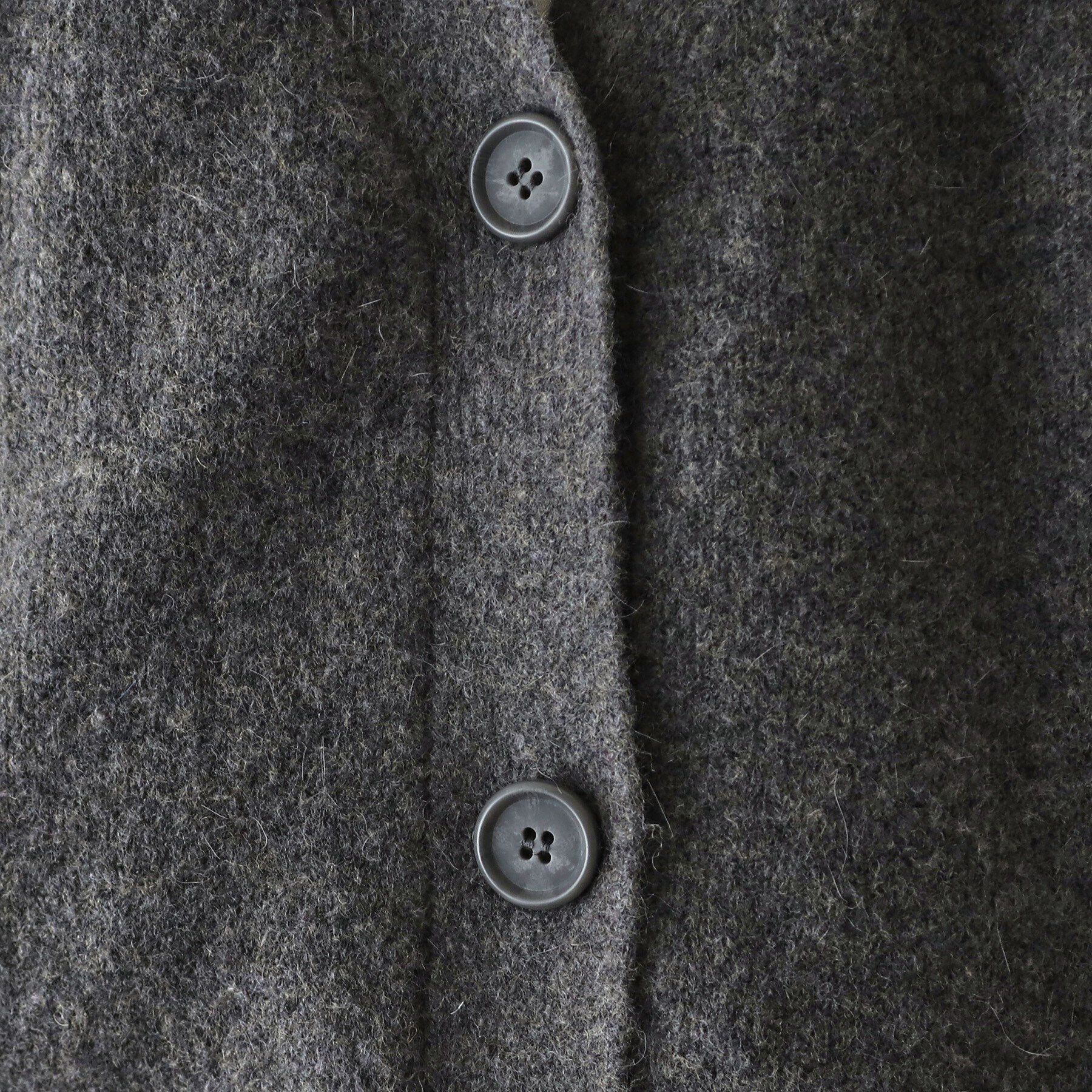 OPAQUE.CLIP「アンゴラ混リラクシーVネックニットカーディガン【洗濯機洗い可】」|カーディガン|