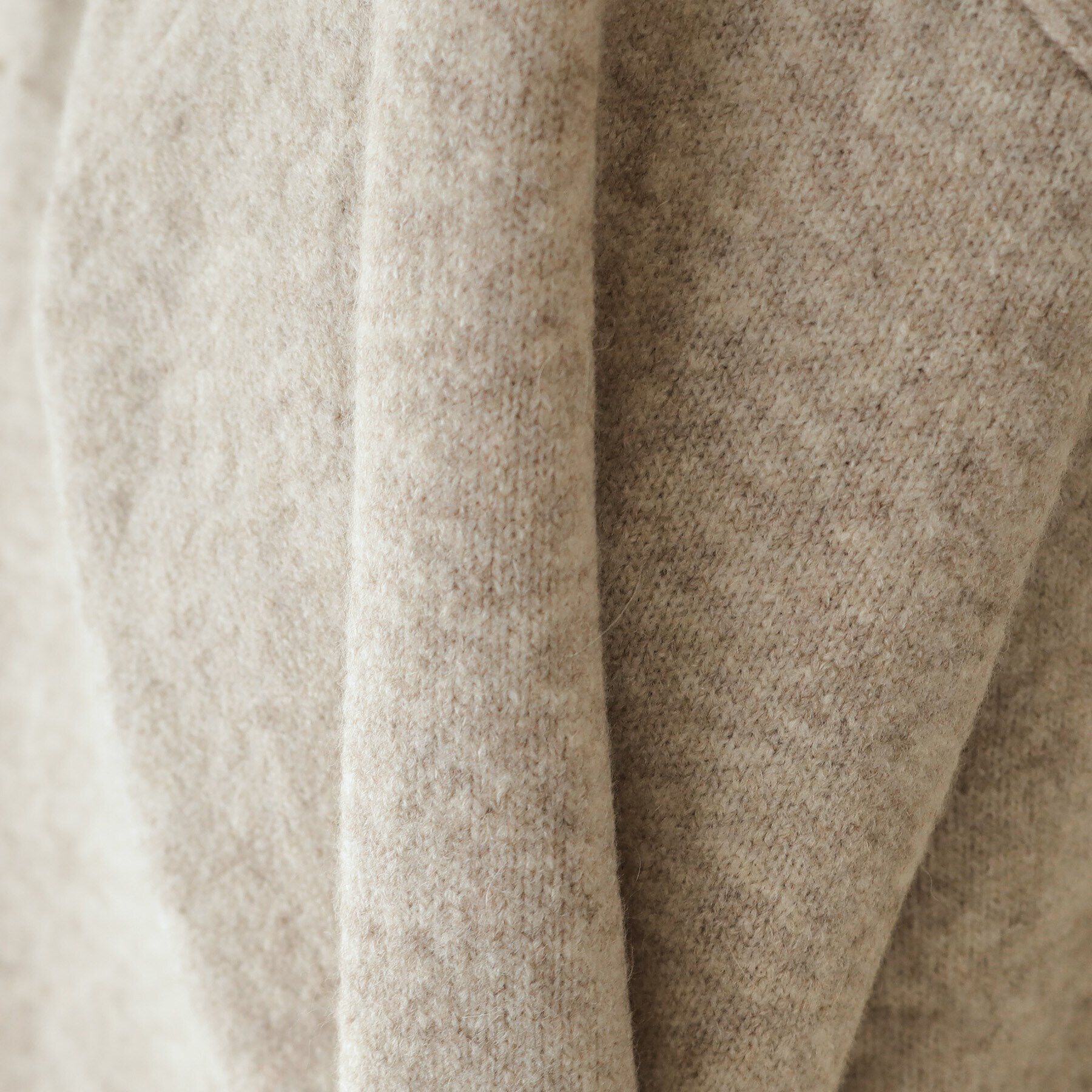 OPAQUE.CLIP「アンゴラ混リラクシーVネックニットカーディガン【洗濯機洗い可】」|カーディガン|