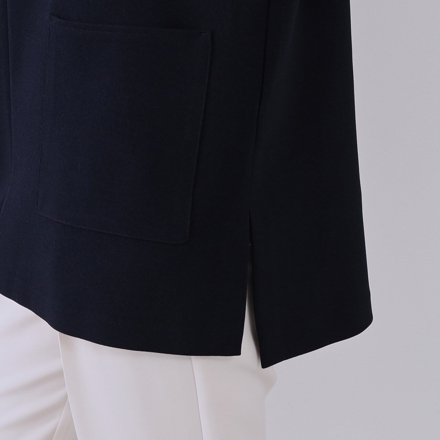 OPAQUE.CLIP「Vネックプルオーバーベスト【洗濯機洗い可】」|ベスト・ジレ|