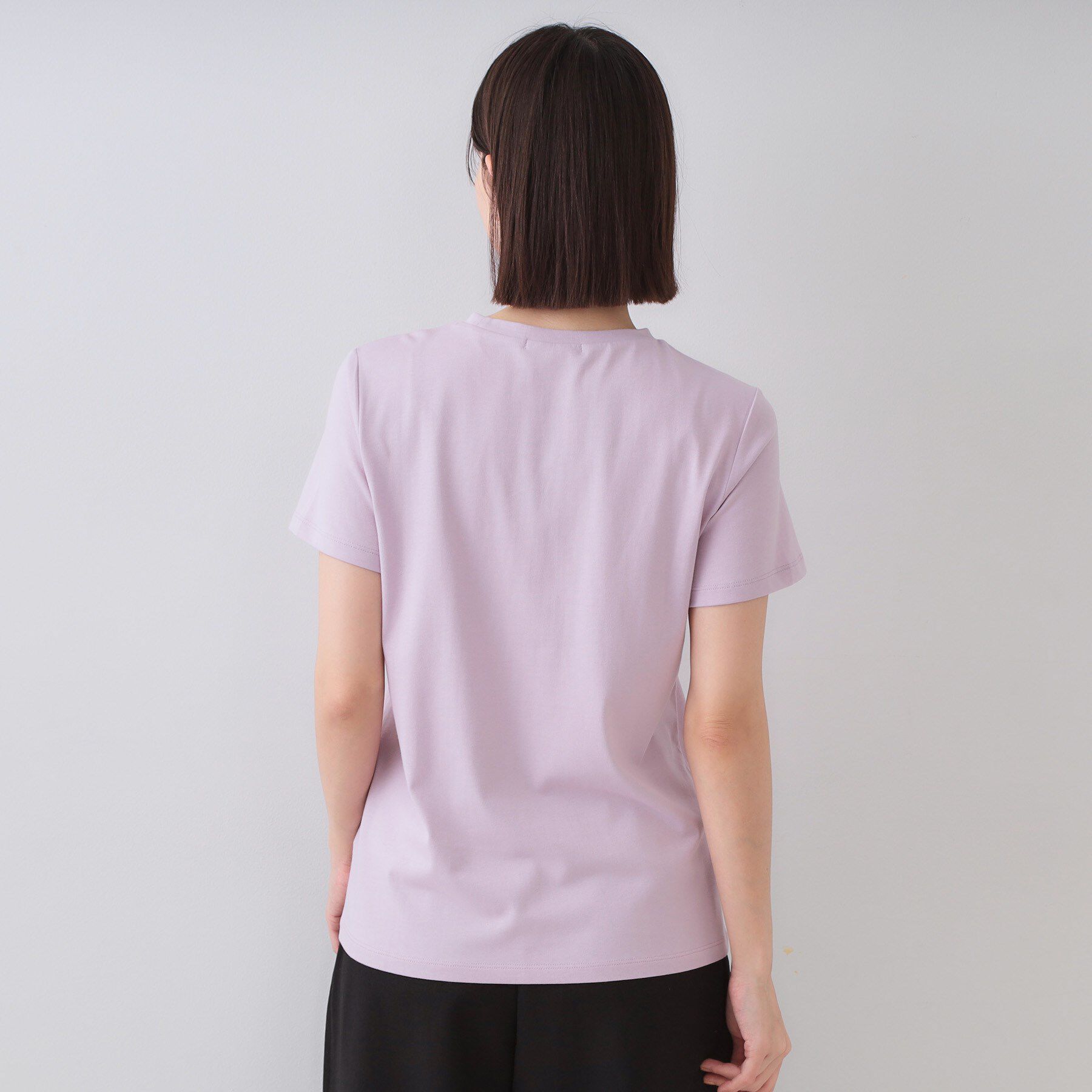 OPAQUE.CLIP「《5色展開》ベーシックTシャツ【洗濯機洗い可/UV/接触冷感】」|Tシャツ・カットソー|