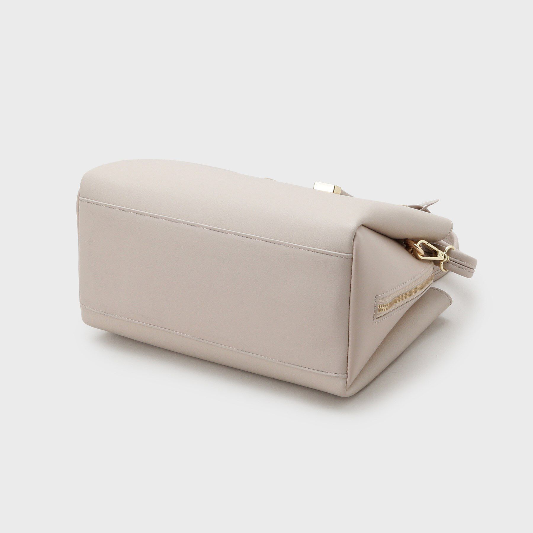 OPAQUE.CLIP「【2WAY】合皮ミドルサイズボストンバッグ」|ボストンバッグ|