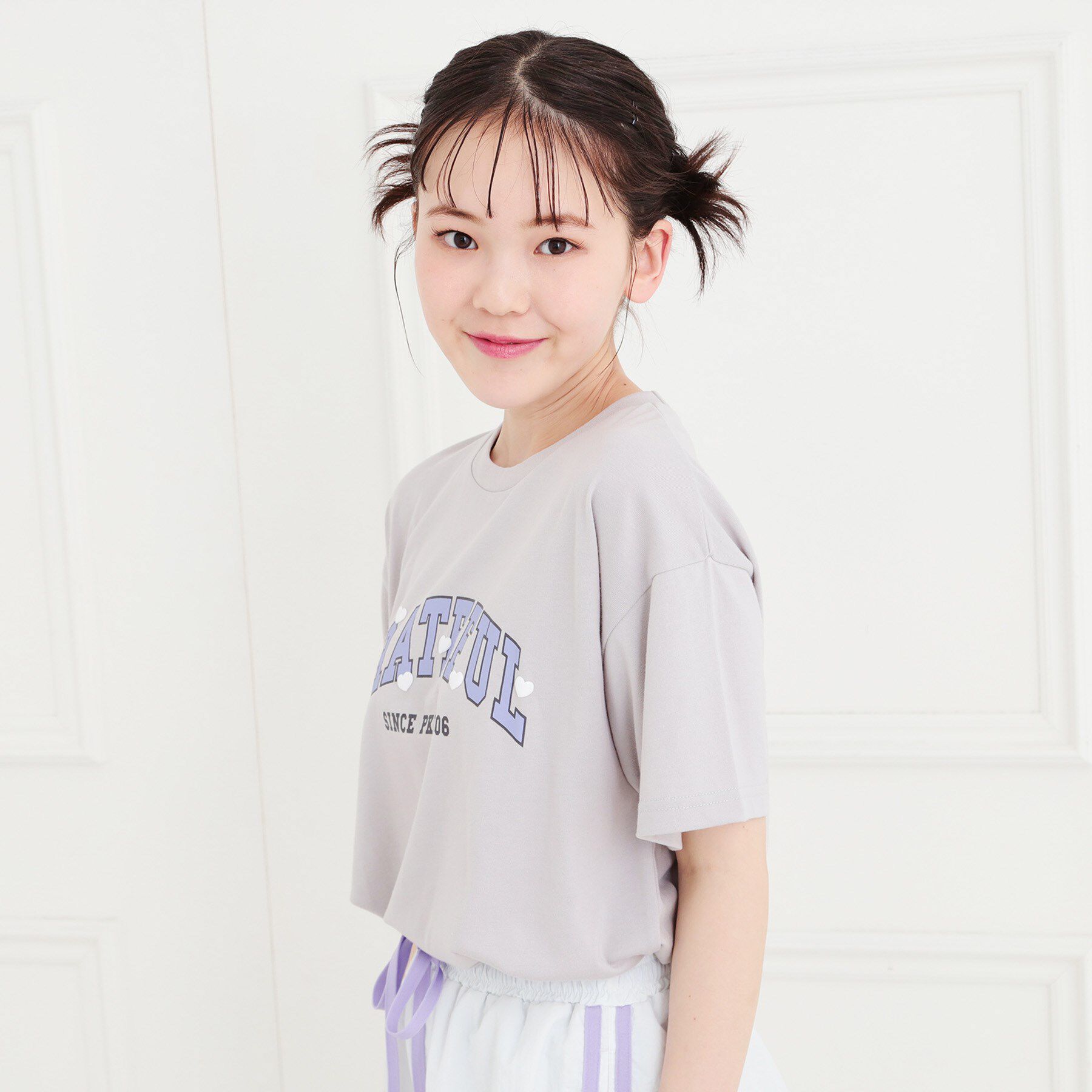 PINK-latte「カレッジTシャツ」|Tシャツ・カットソー|