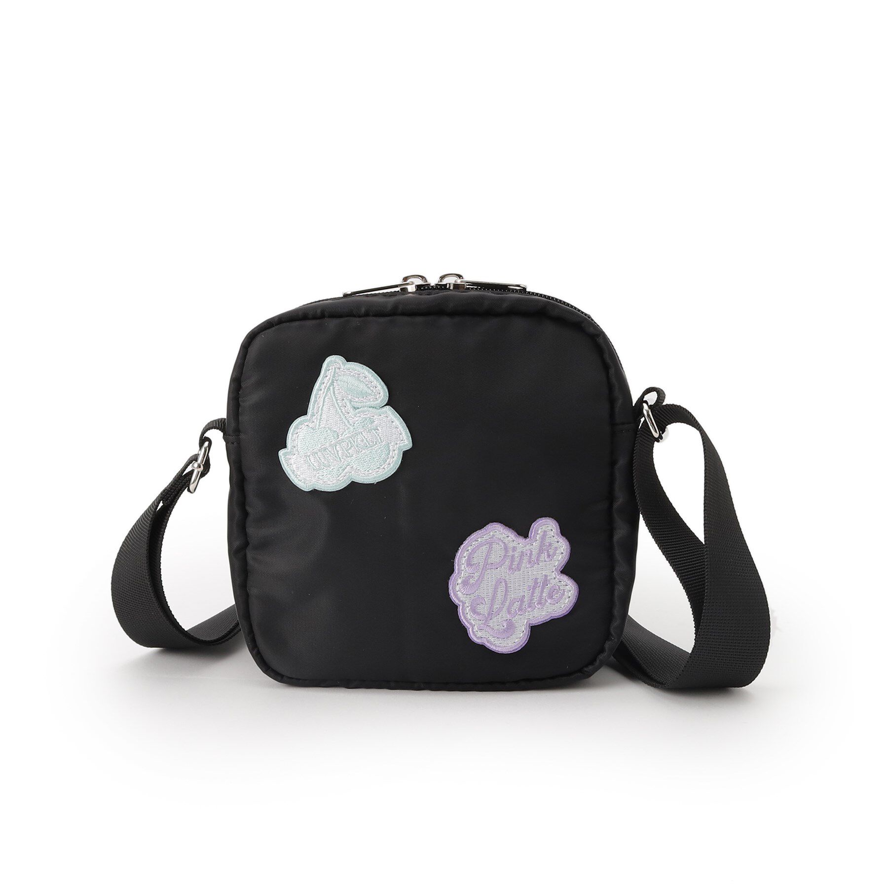 PINK-latte「ワッペンミニショルダー」|ショルダー・メッセンジャー|