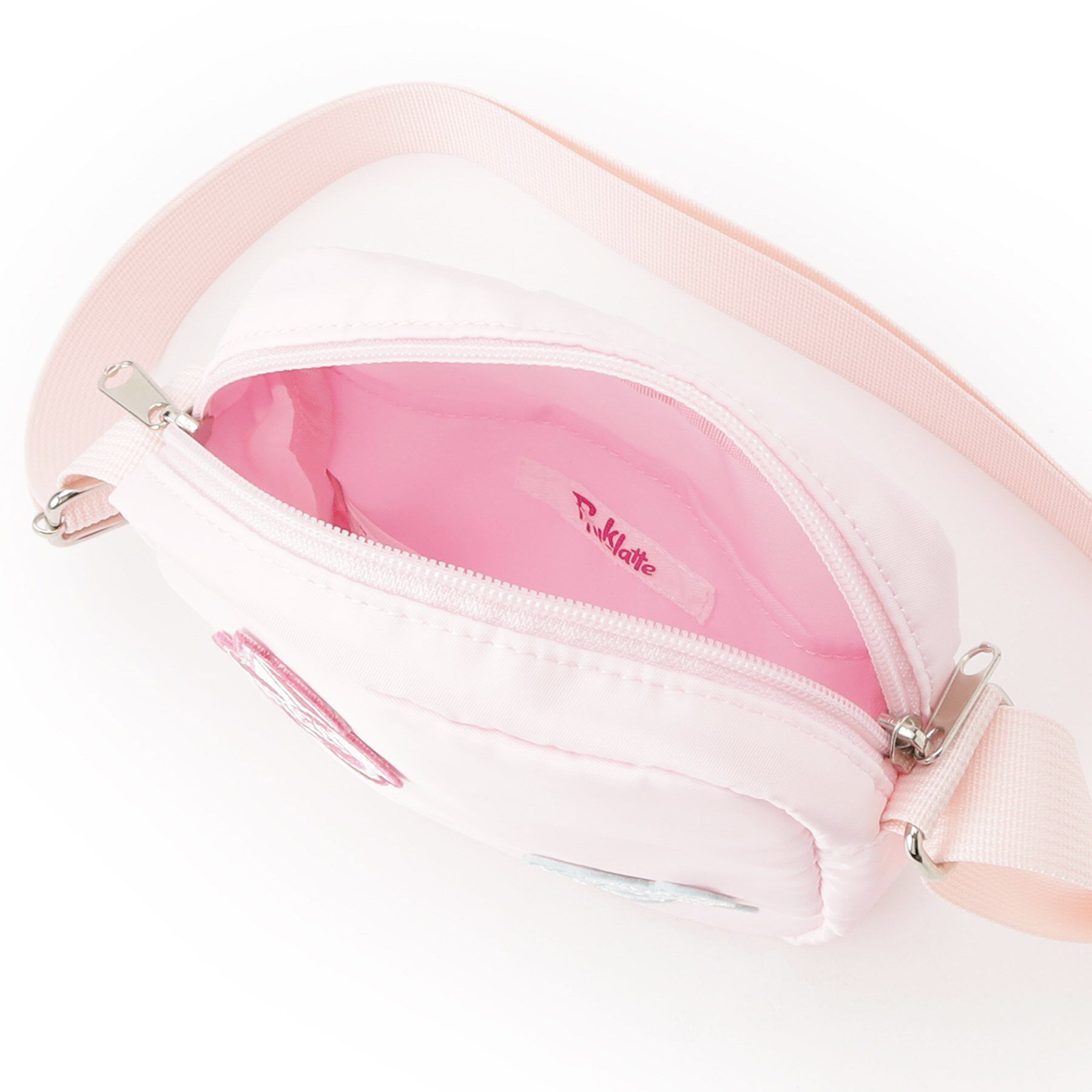 PINK-latte「ワッペンミニショルダー」|ショルダー・メッセンジャー|