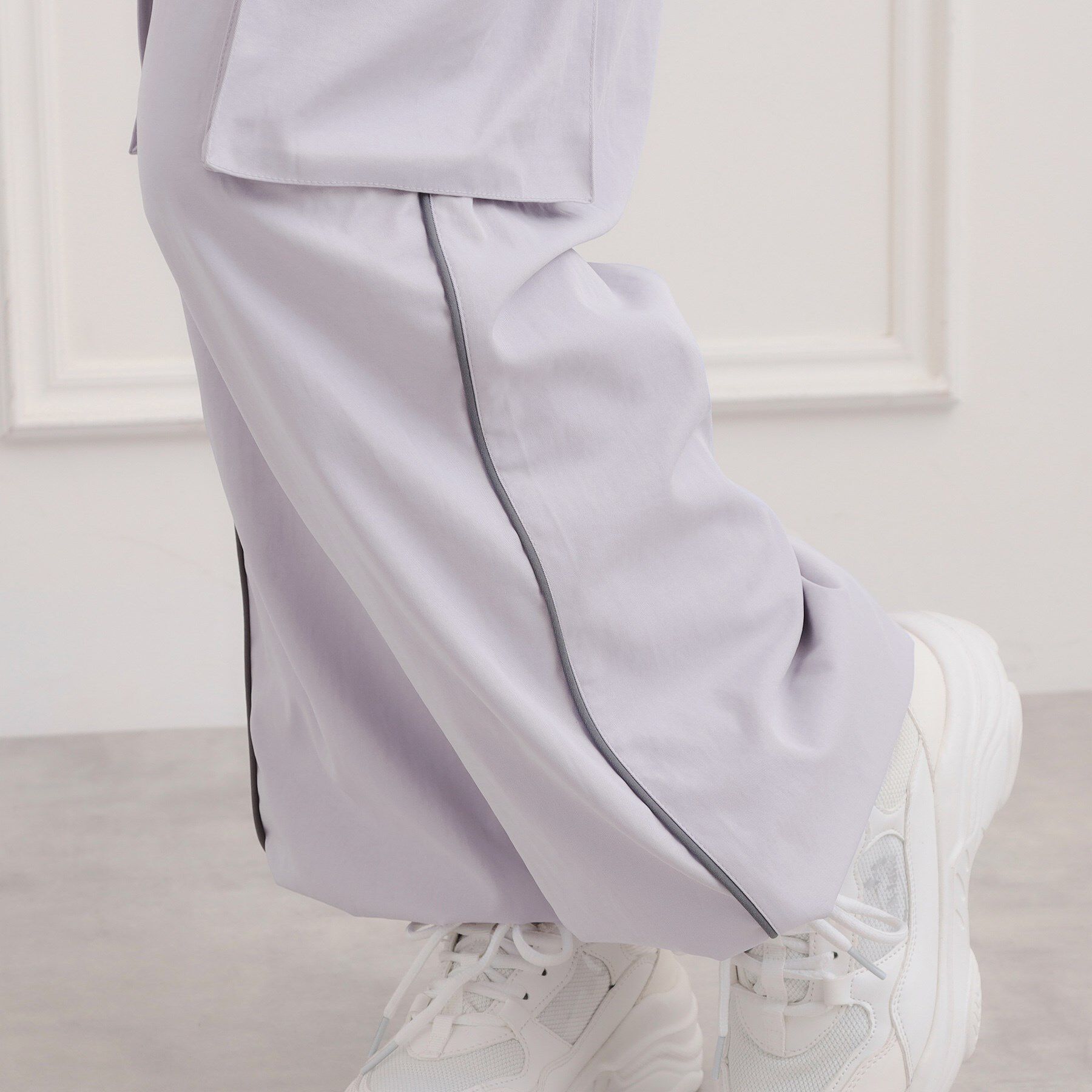 PINK-latte「ベーシックパイピングカーゴパンツ」|その他|