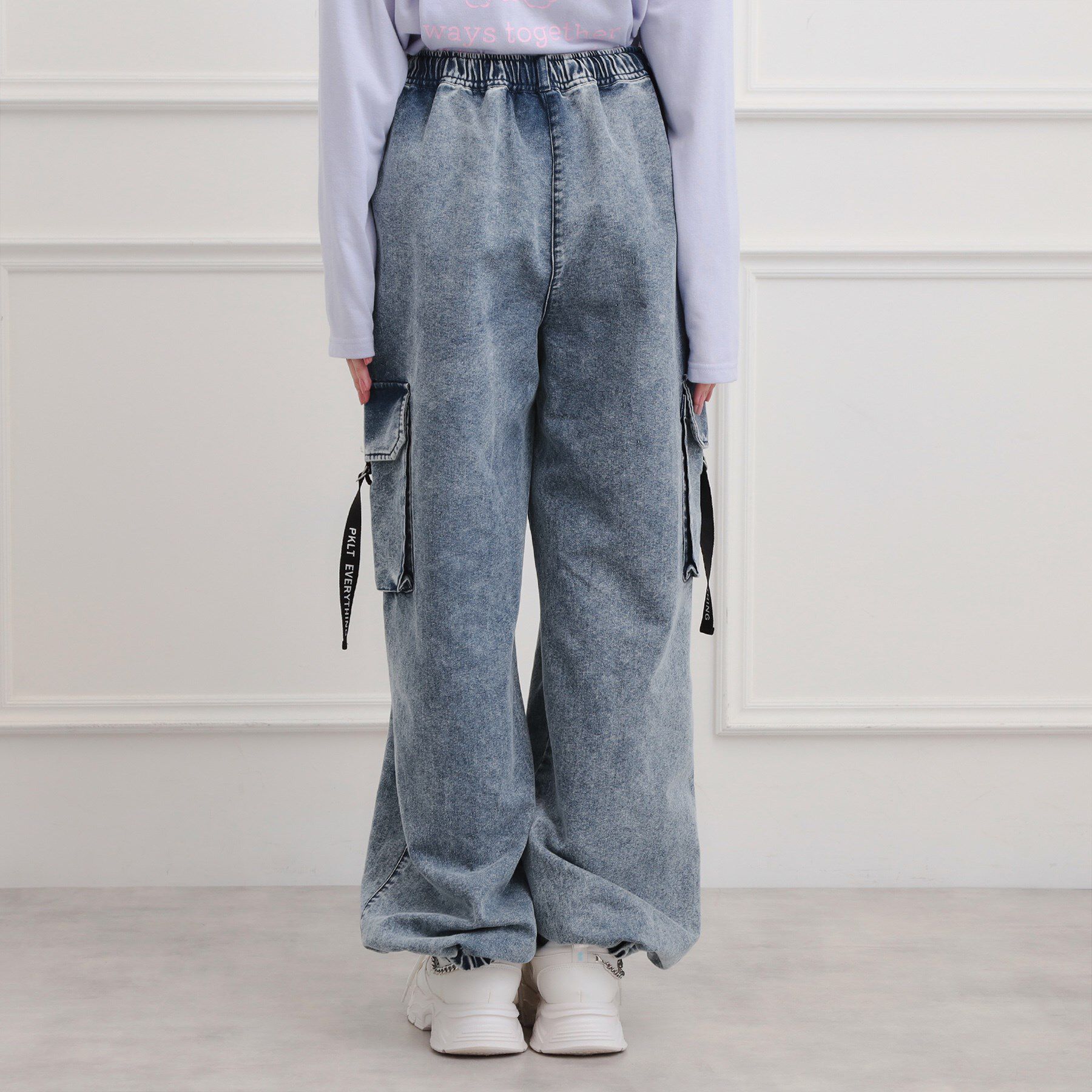 PINK-latte「ベーシックデニムカーゴパンツ」|その他|