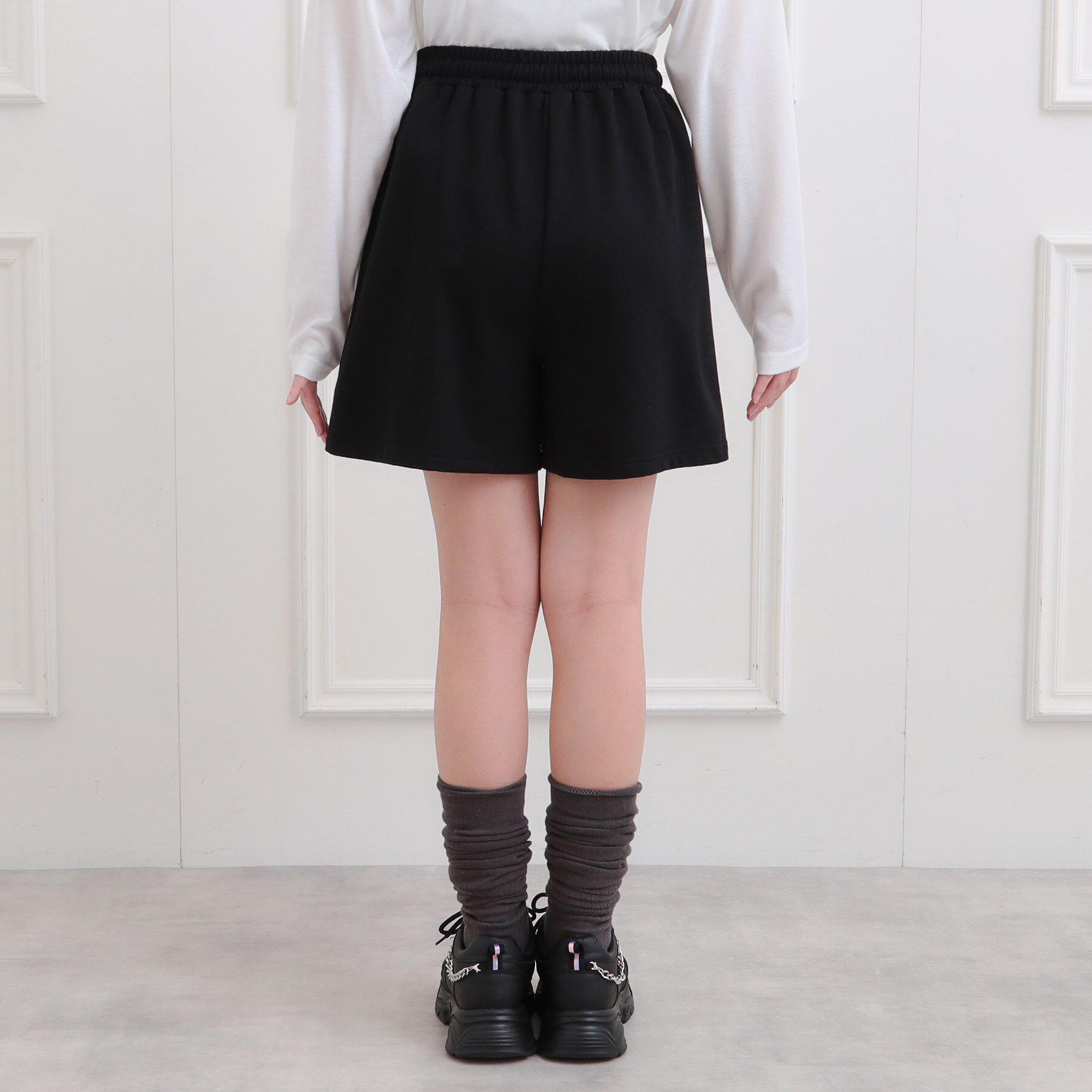 PINK-latte「袖ラインパーカ＋ショートパンツセット」|その他|