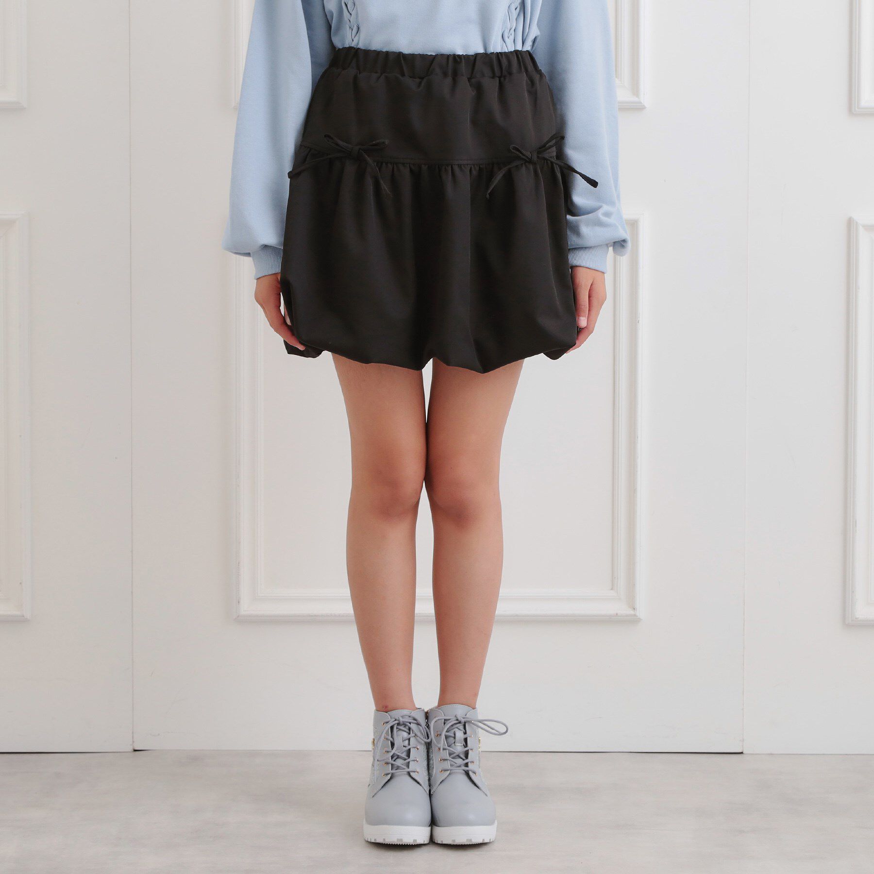 PINK-latte「バルーンスカート」|スカート|