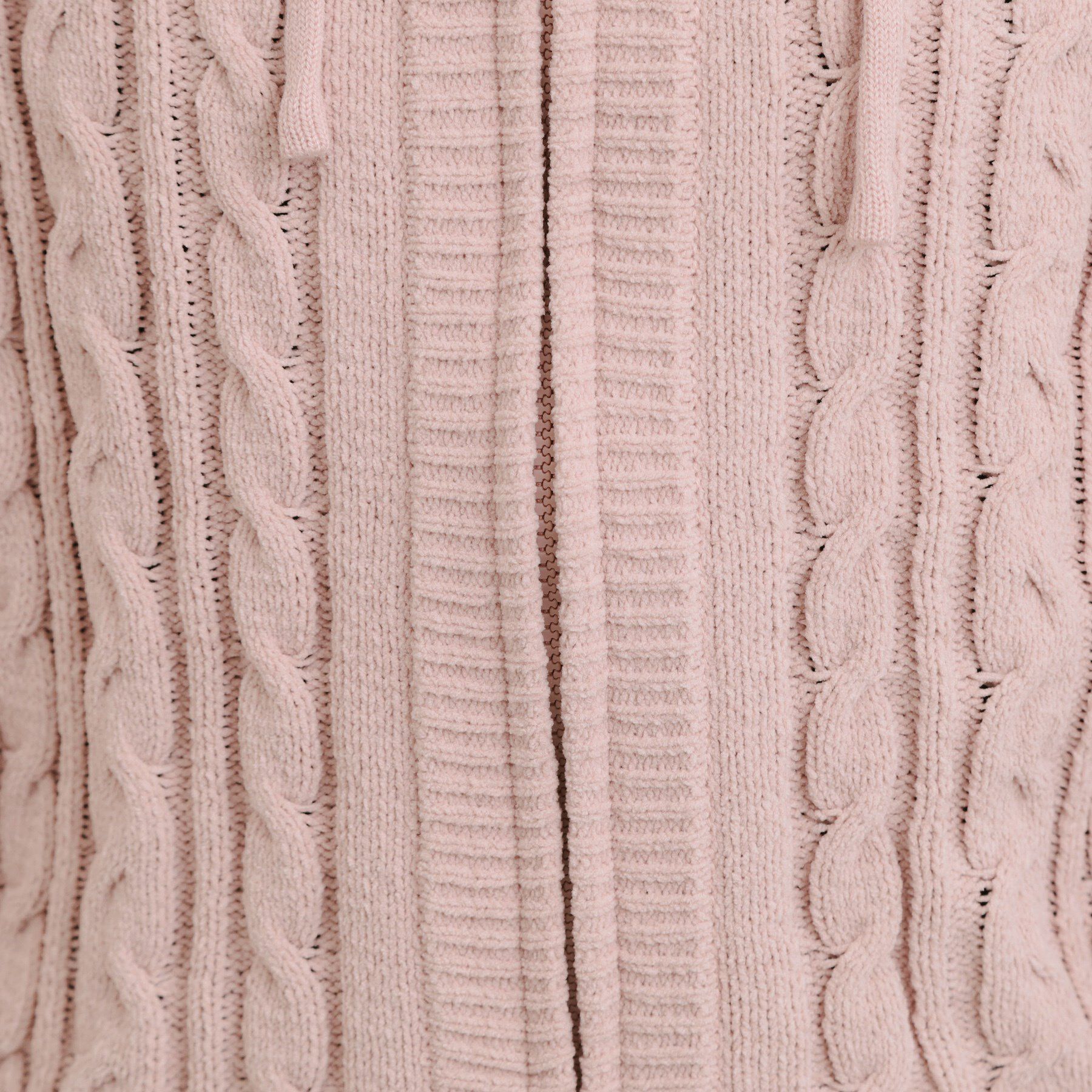 PINK-latte「モールニットケーブルカーディガン」|カーディガン|