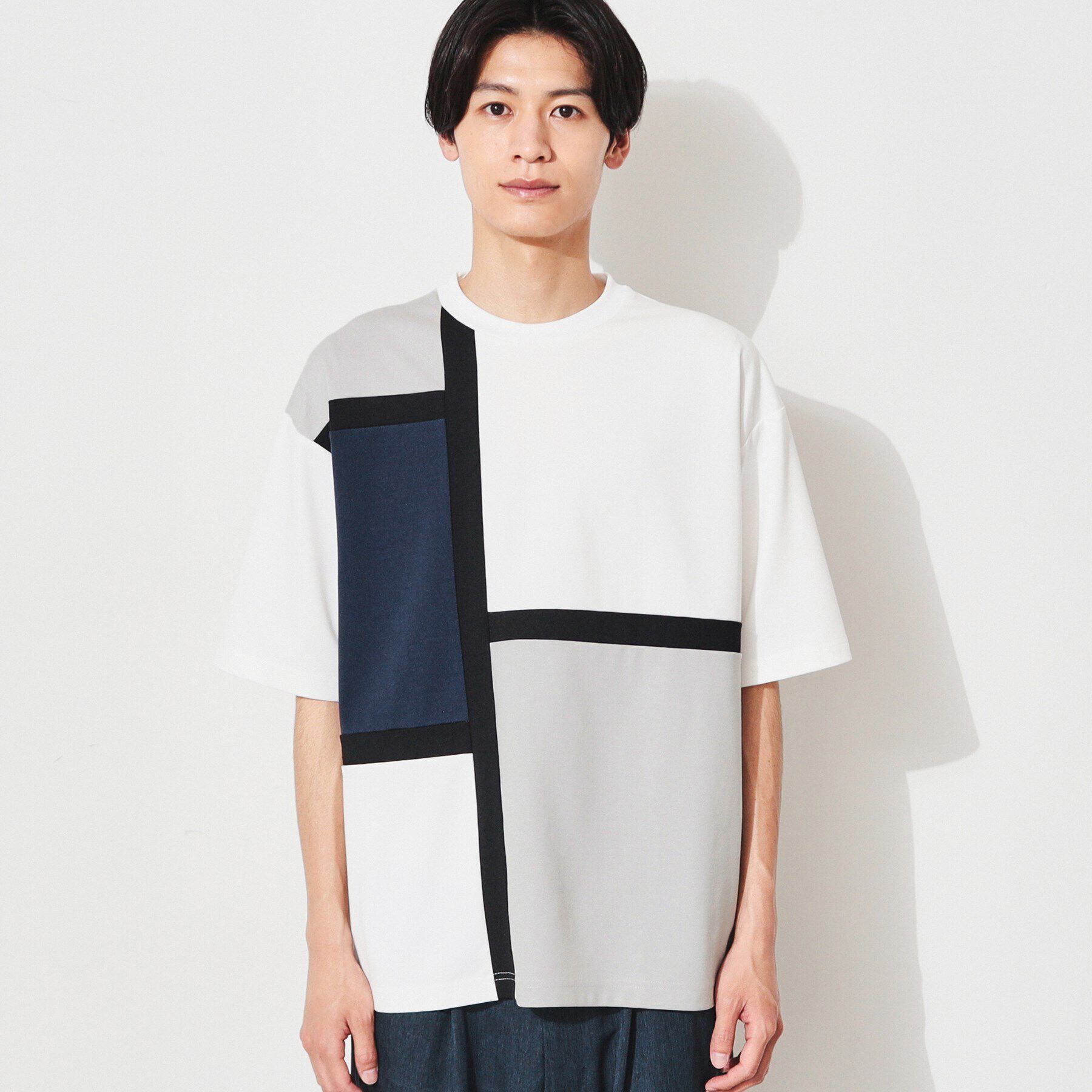 THE SHOP TK「アートフレームパターンTシャツ」|Tシャツ・カットソー|