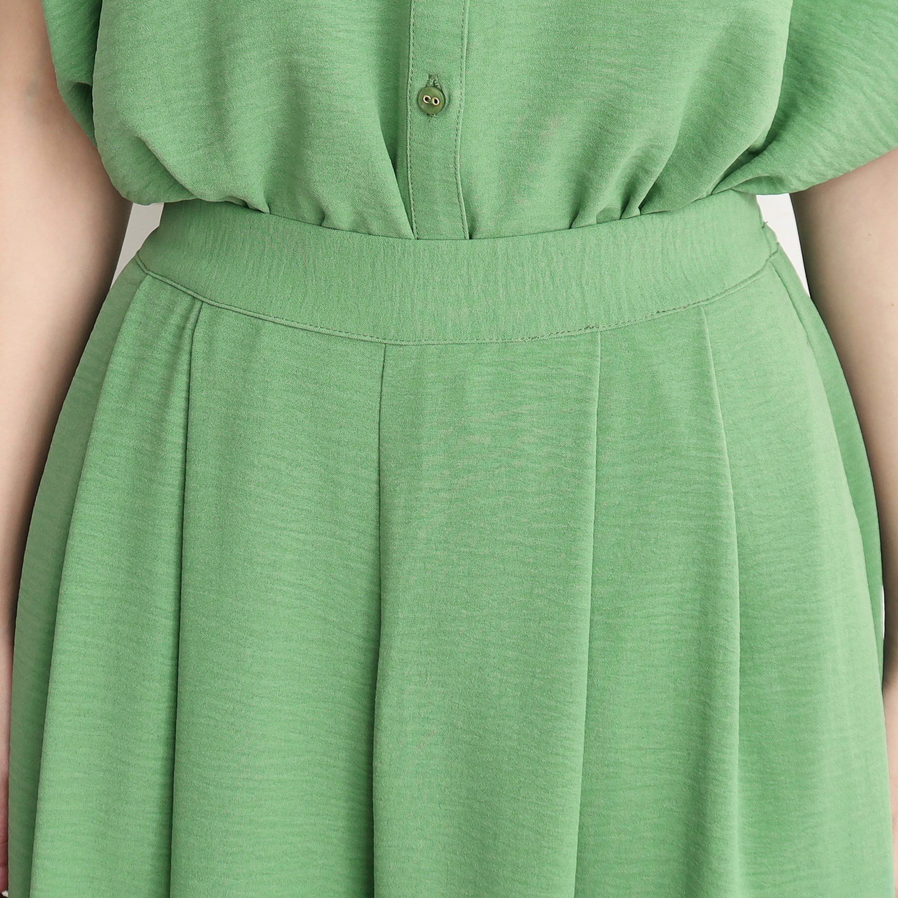 THE SHOP TK「【涼しい！/シワになりにくい/吸水速乾/洗える】フレアスカートパンツ」|その他|