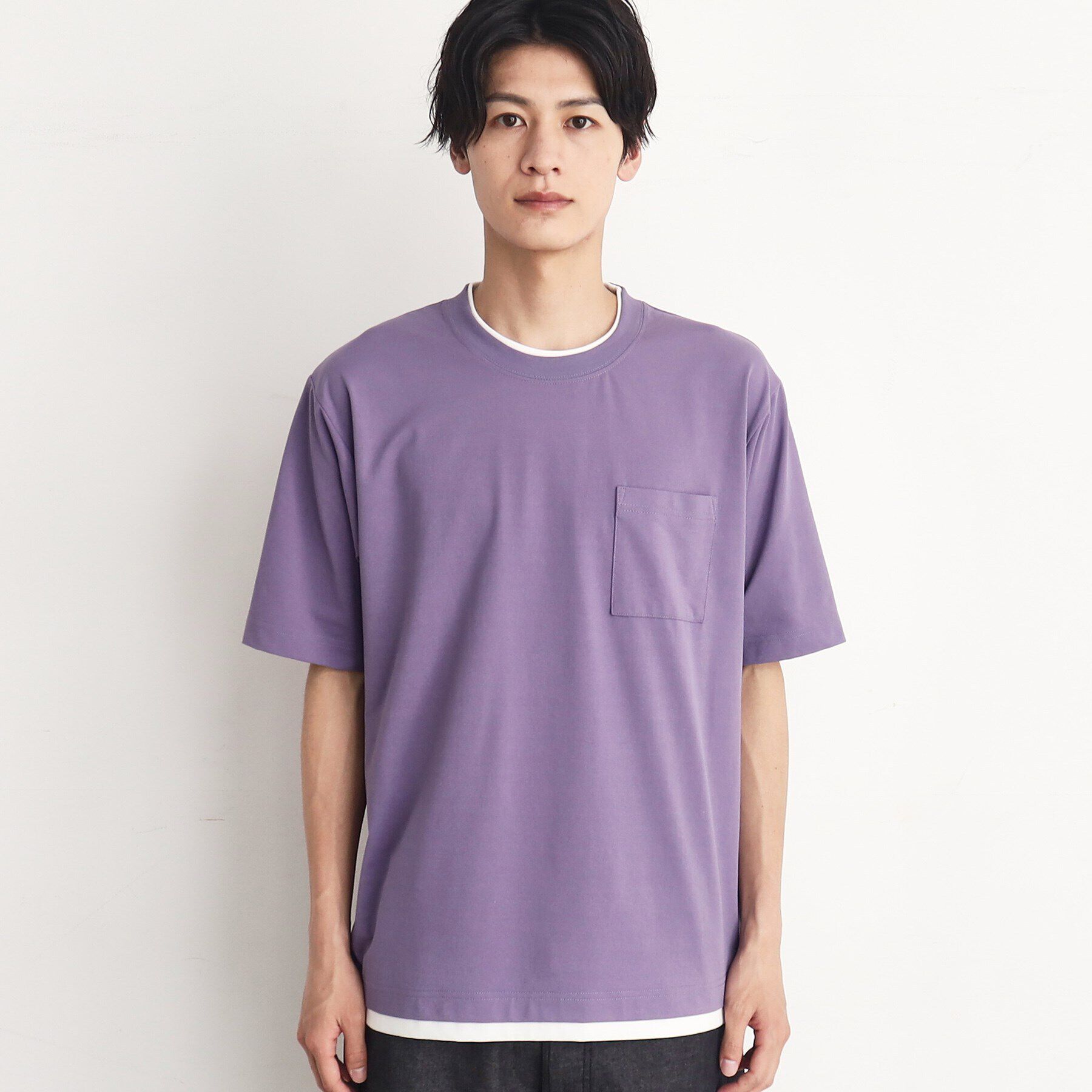 THE SHOP TK「【接触冷感／吸水速乾／UVカット／防シワ 】LIGHT PERFECTEE／ライトパーフェクティー」|Tシャツ・カットソー|