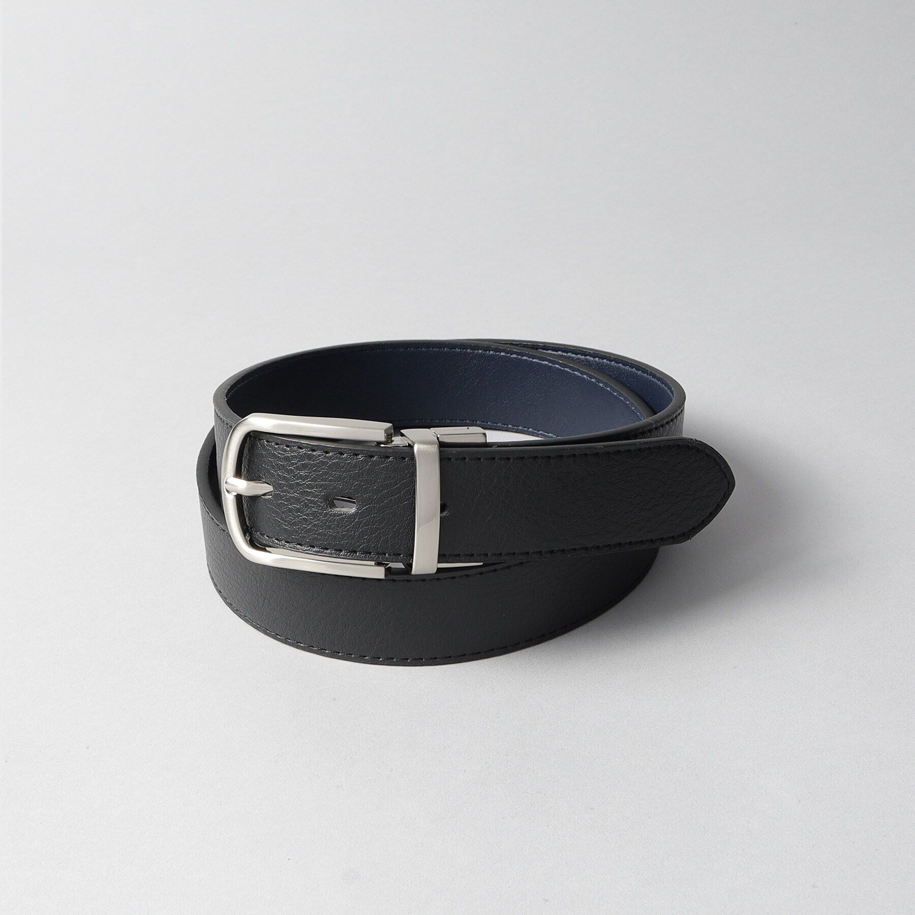 THE SHOP TK「リバーシブルバックルベルト」|ベルト|ブルー(193)