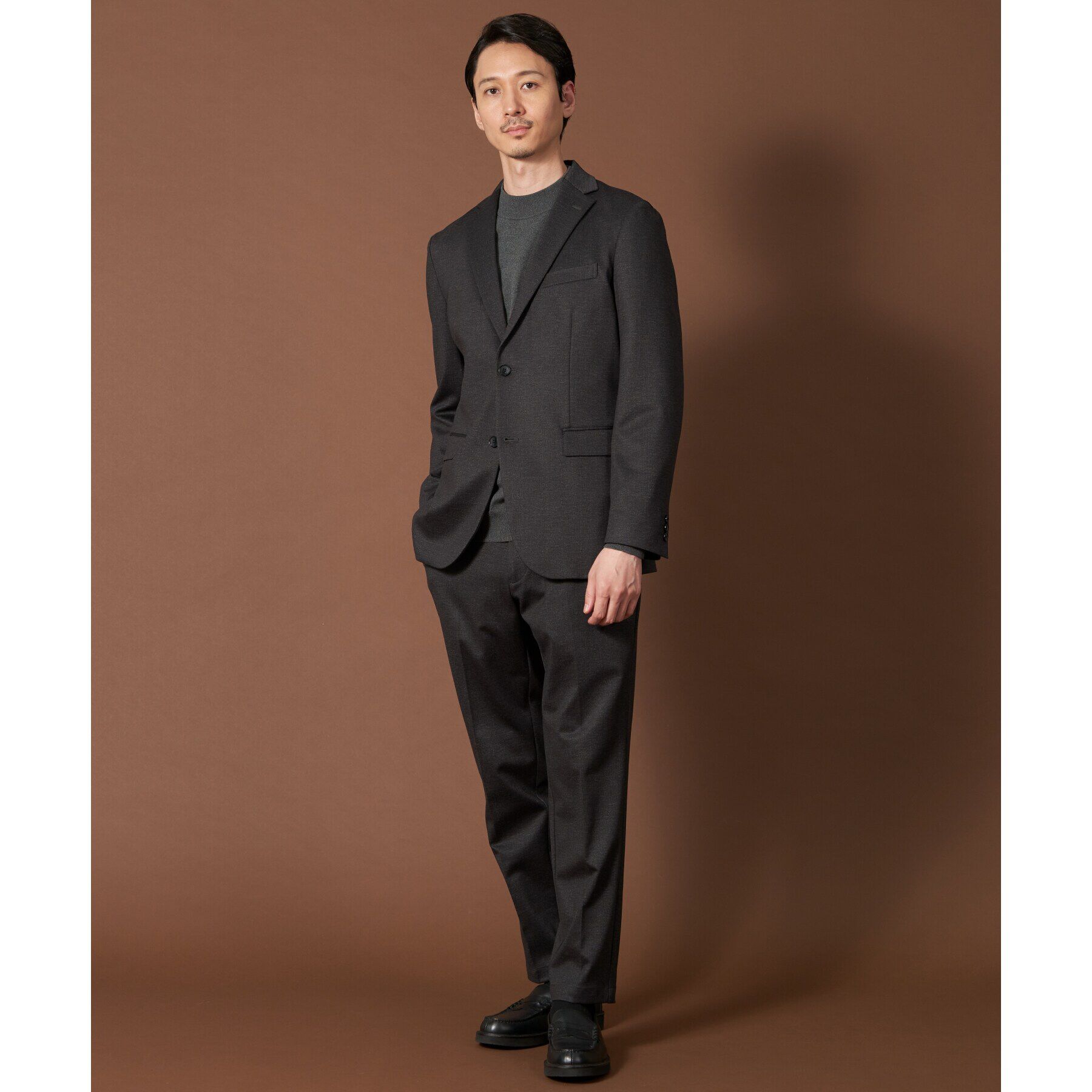 THE SHOP TK「TRジャージスラックス【セットアップ可/ビジネス対応/ストレッチ素材】」|その他|