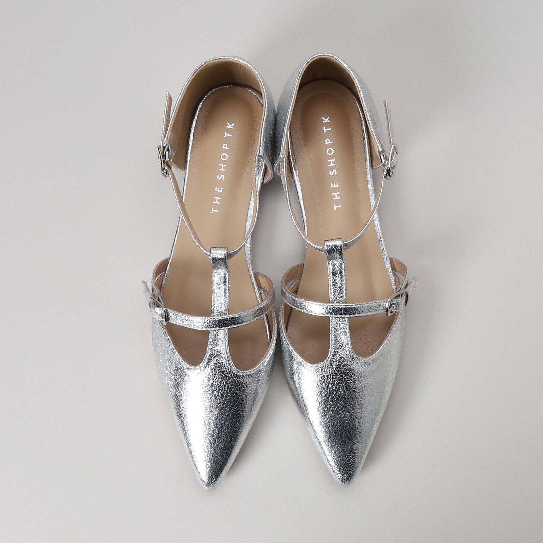 THE SHOP TK「【＠BAILA掲載】ダブルストラップパンプス」|パンプス|