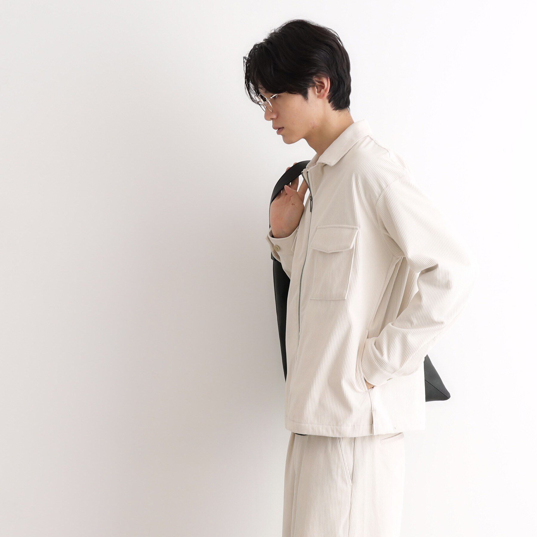 THE SHOP TK「TECUNE/テクウネ コーデュロイCPOジャケット【セットアップ可】」|ブルゾン・スタジャン|