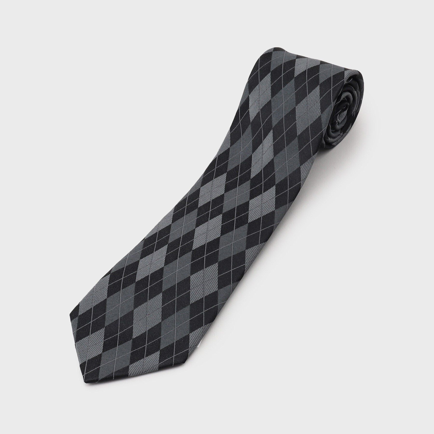 THE SHOP TK「シルクアソート柄タイ　ビジネス/ギフト」|ネクタイ・蝶ネクタイ|シルバー(206)