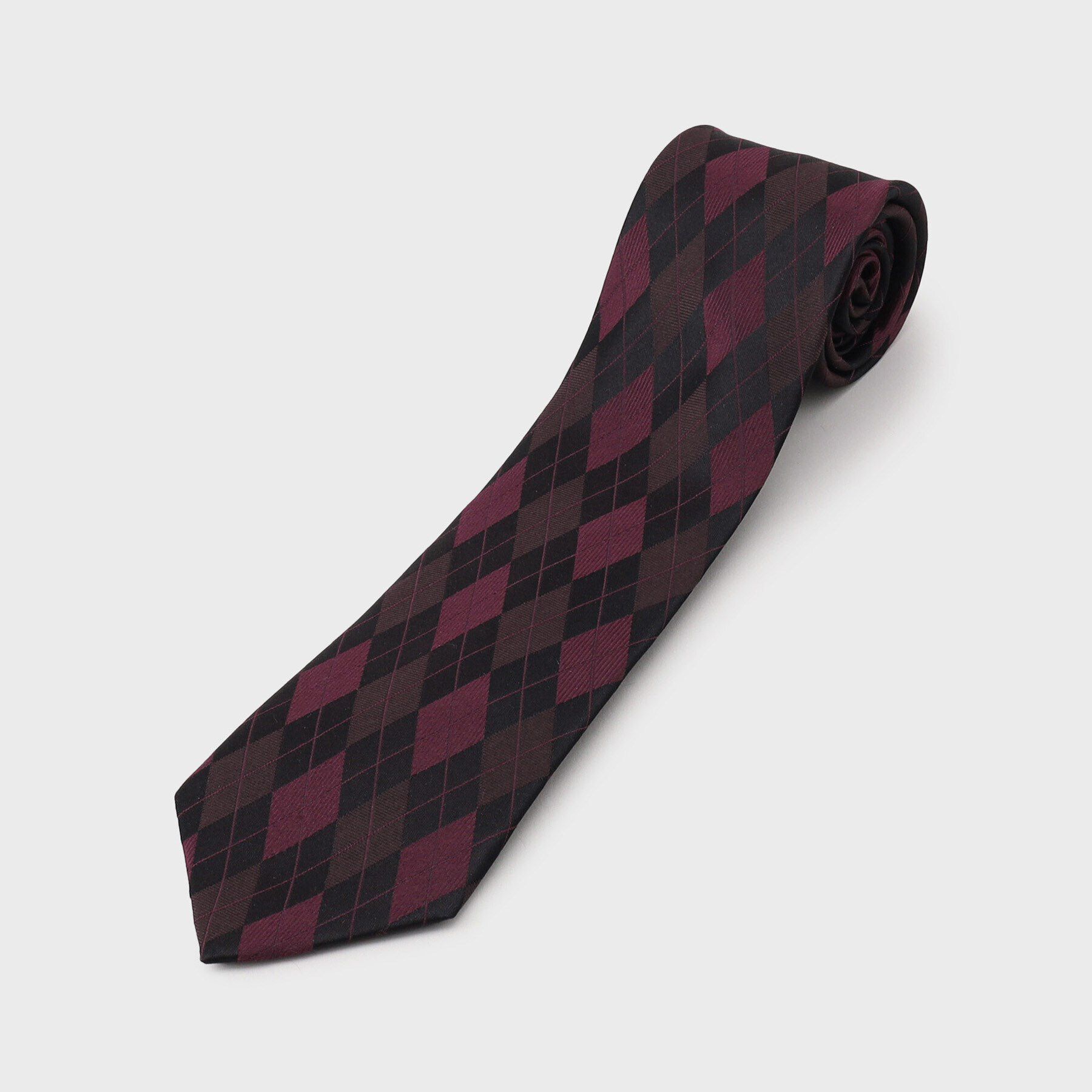 THE SHOP TK「シルクアソート柄タイ　ビジネス/ギフト」|ネクタイ・蝶ネクタイ|ボルドー(264)